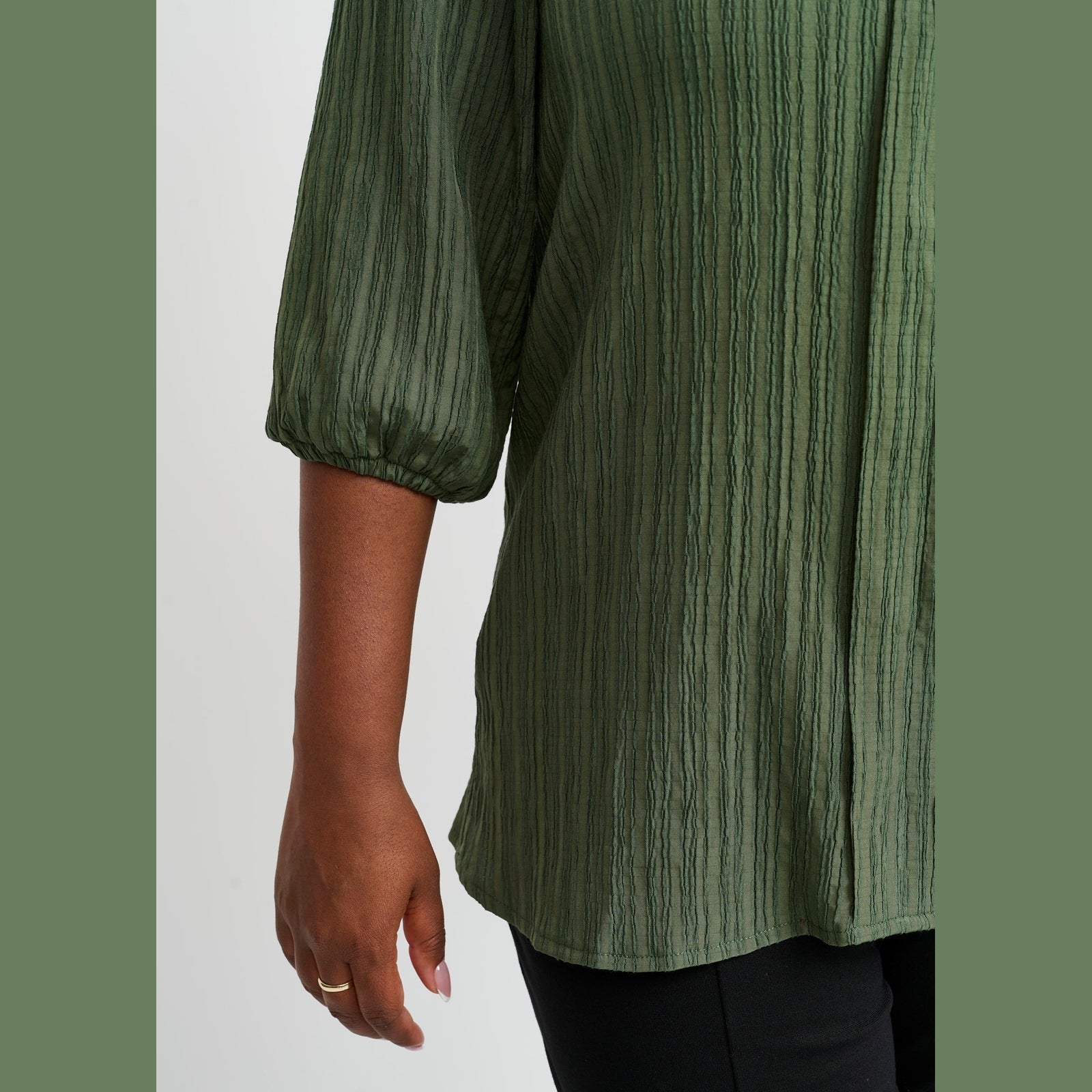 Pont Neuf PNFaldine Bluser 3620 Forest Green