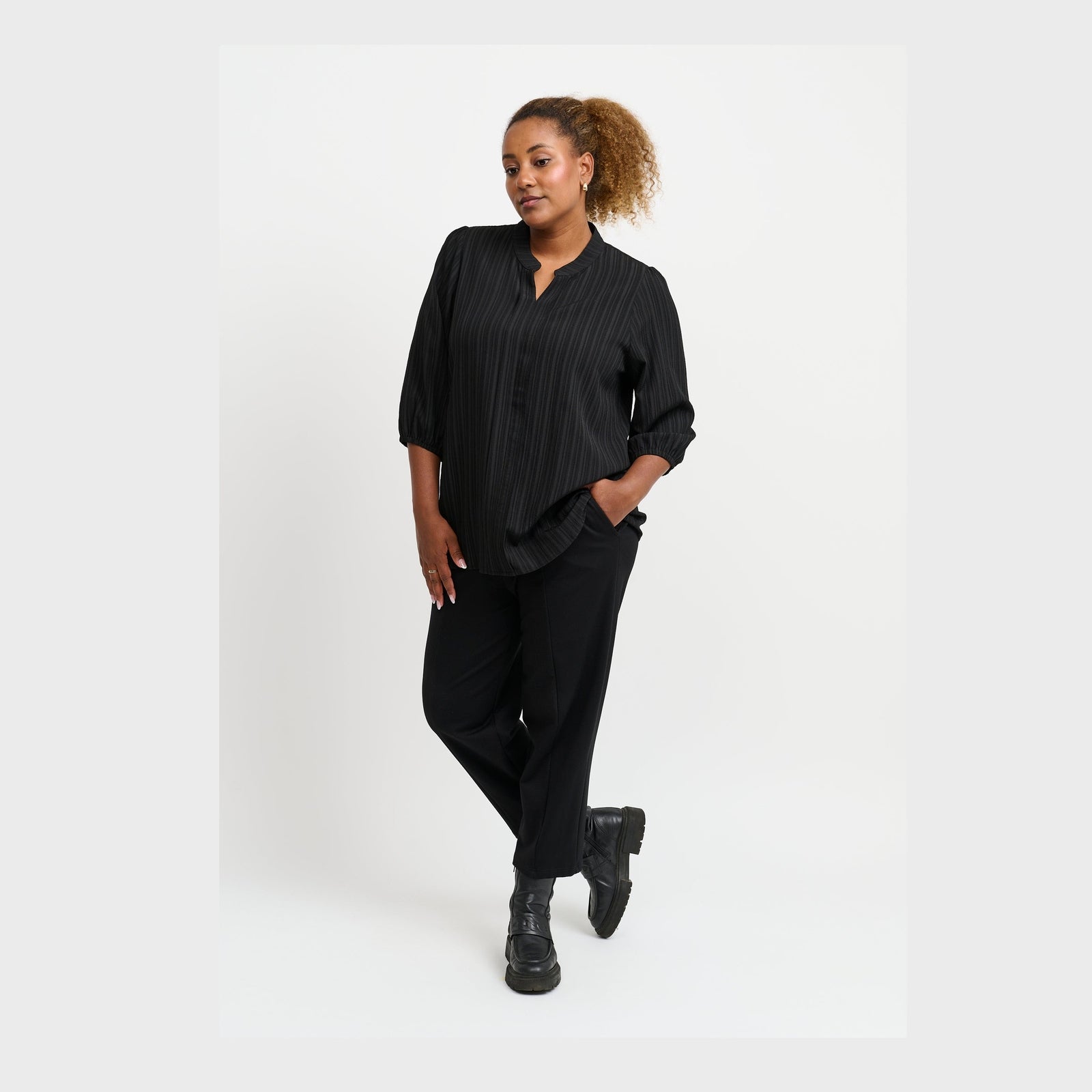 Pont Neuf PNFaldine Bluser 9999 BLACK