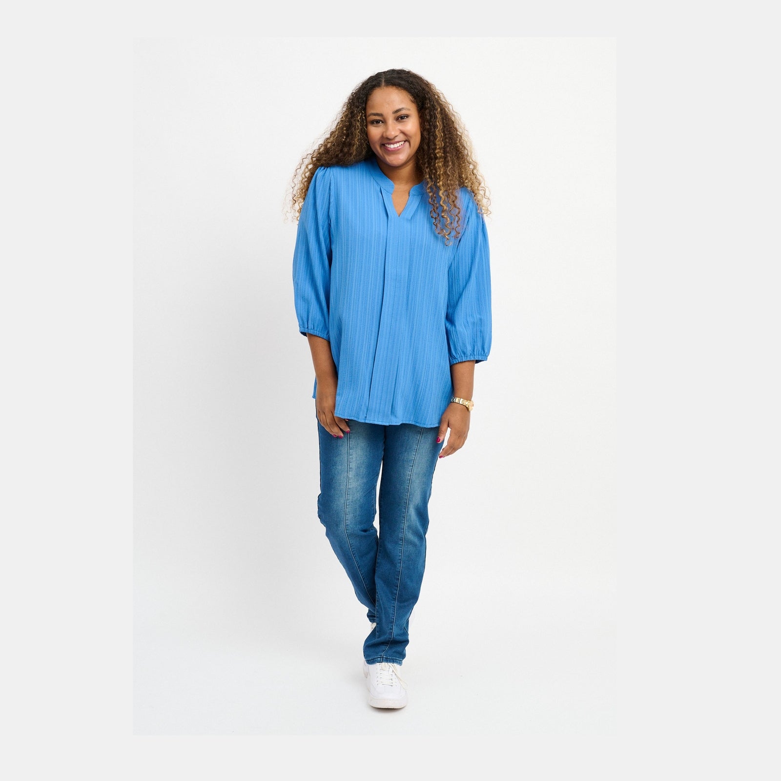 Pont Neuf PNFaldine Skjortebluser 5501 DENIM BLUE