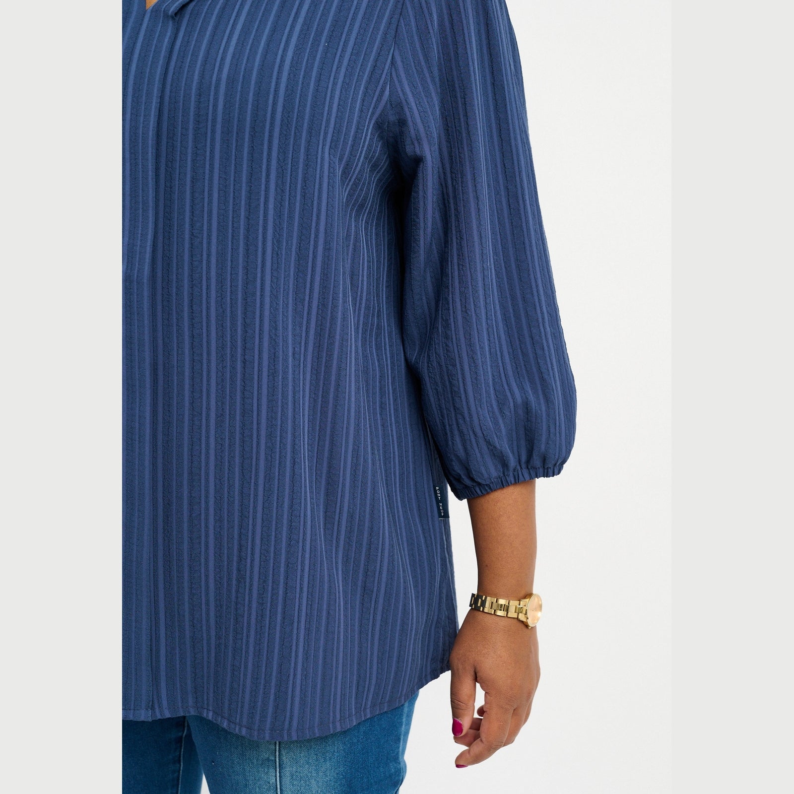 Pont Neuf PNFaldine Skjortebluser 5999 NAVY BLUE