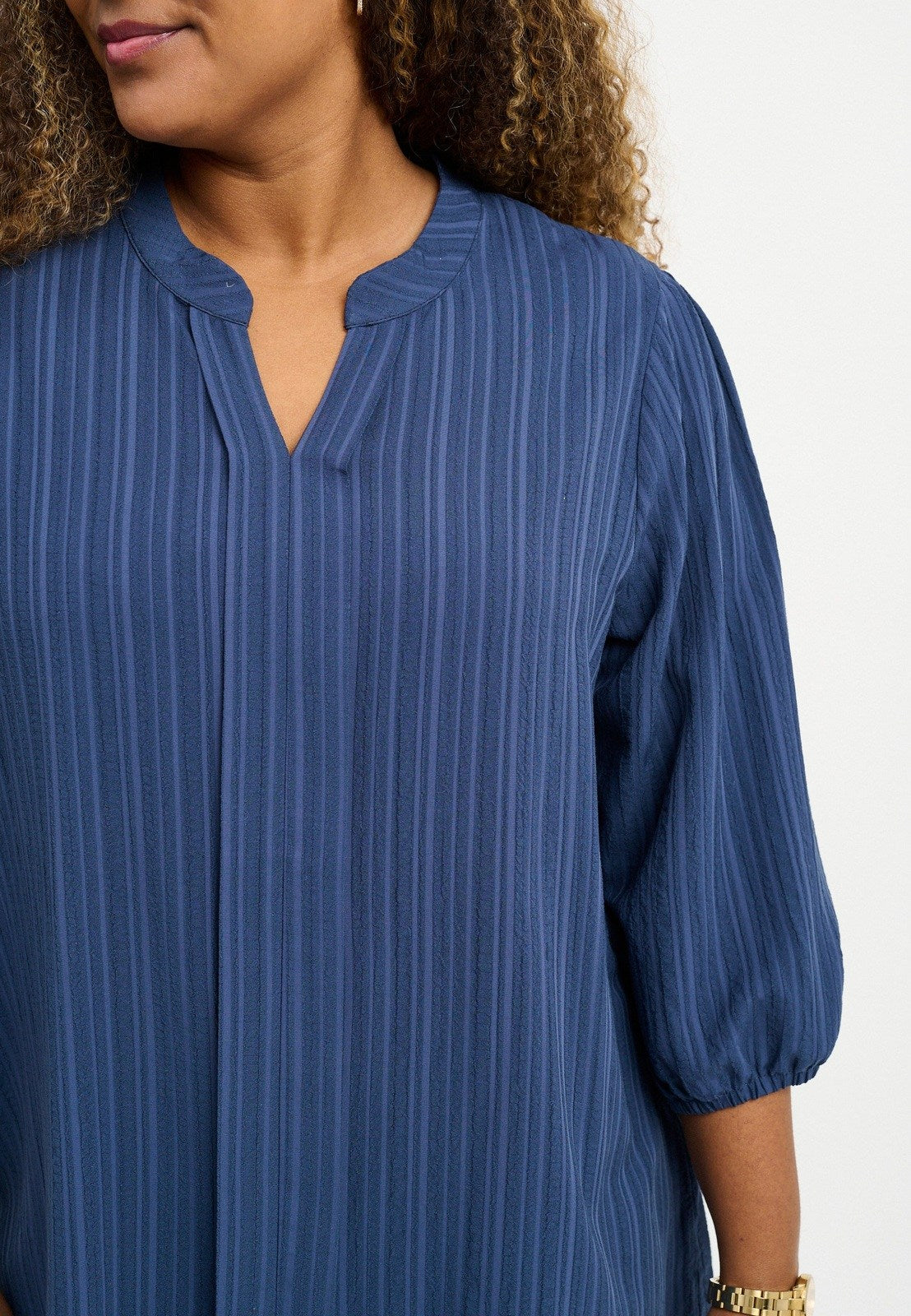 Pont Neuf PNFaldine Skjortebluser 5999 NAVY BLUE