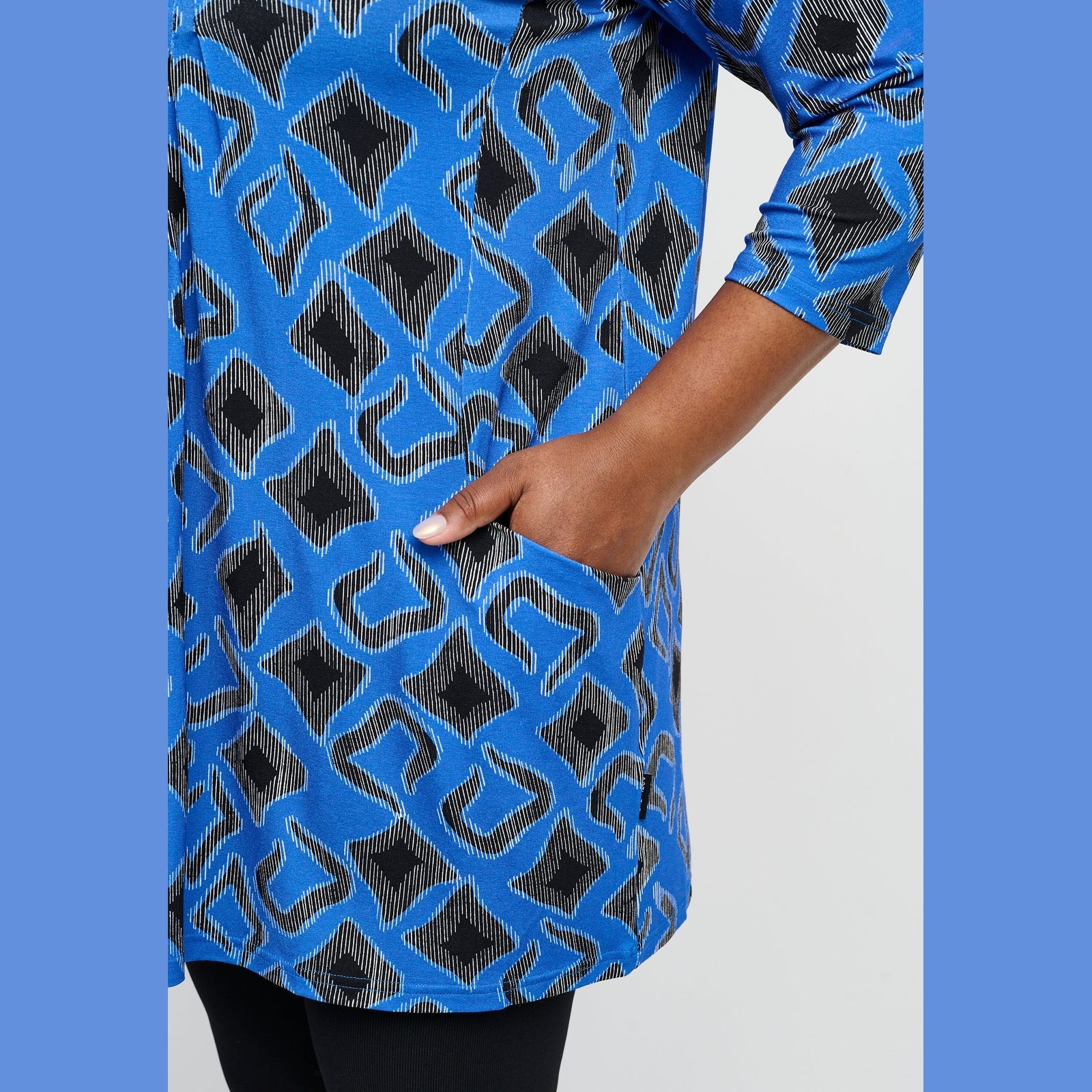 Pont Neuf PNFelina Tunikaer 5750 sapphire blue