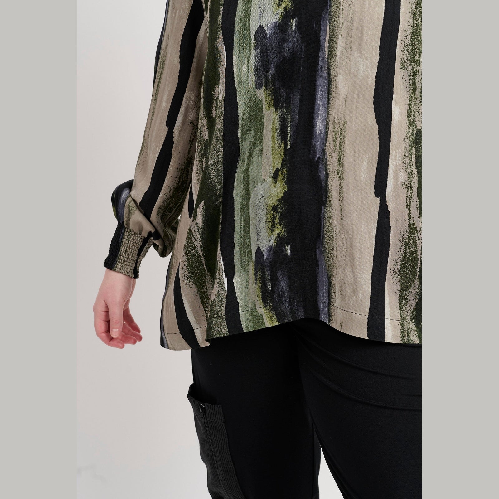 Pont Neuf PNFeluca Bluser 3620 Forest Green