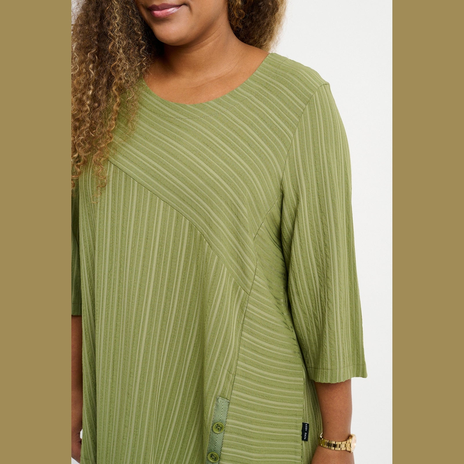 Pont Neuf PNFiline Tunikaer 3506 Khaki Green