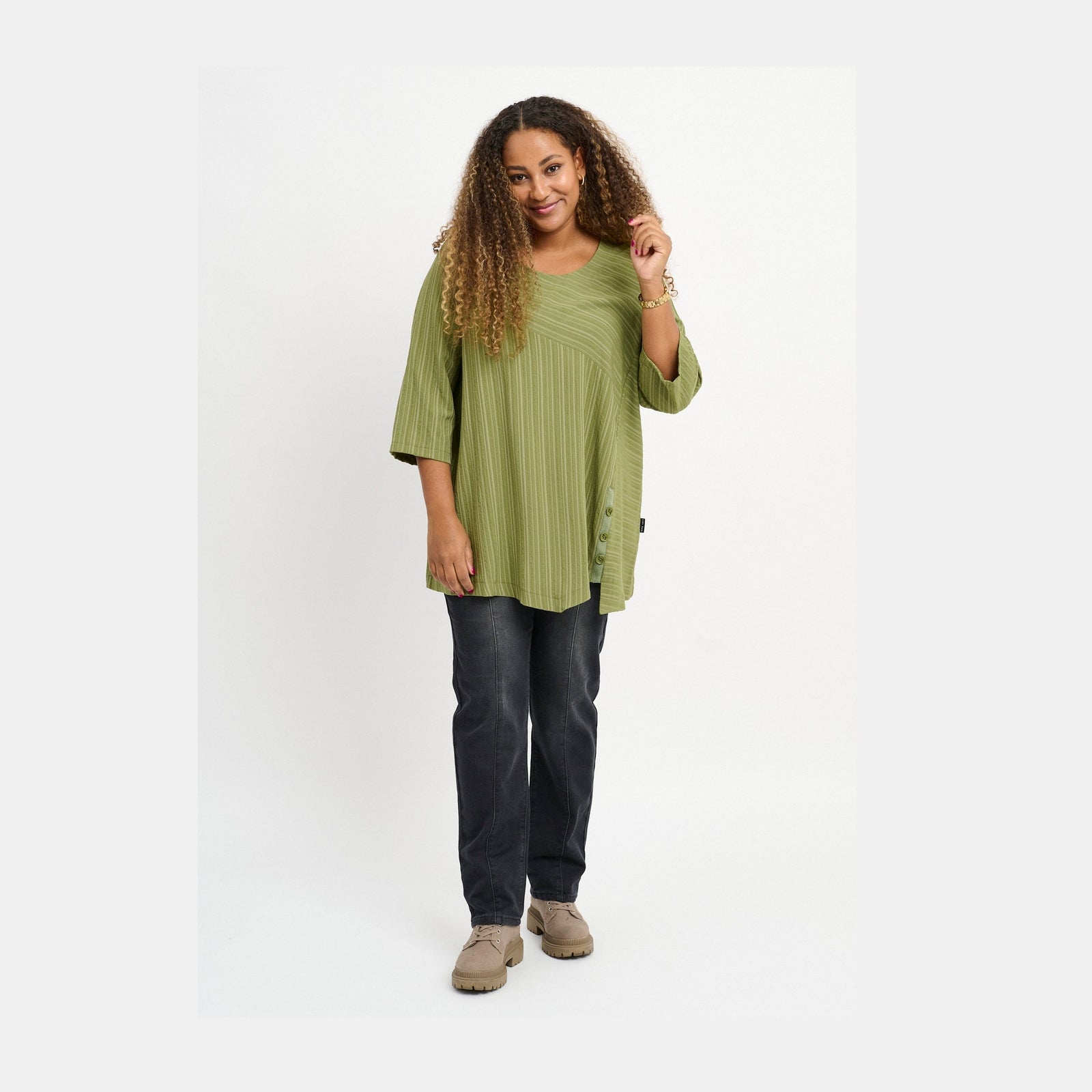 Pont Neuf PNFiline Tunikaer 3506 Khaki Green