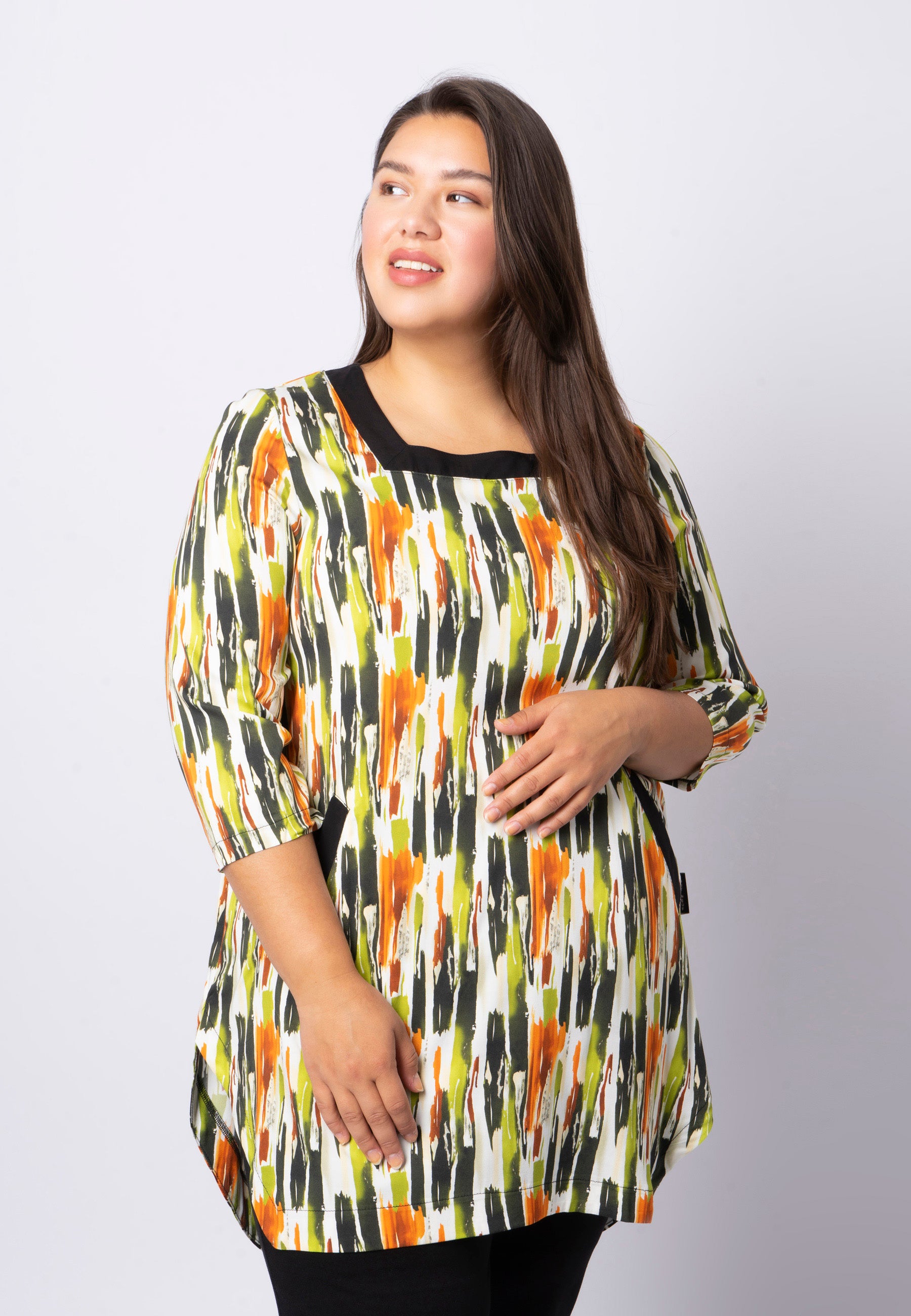Pont Neuf PNFiola Tunikaer 620 Golden Olive
