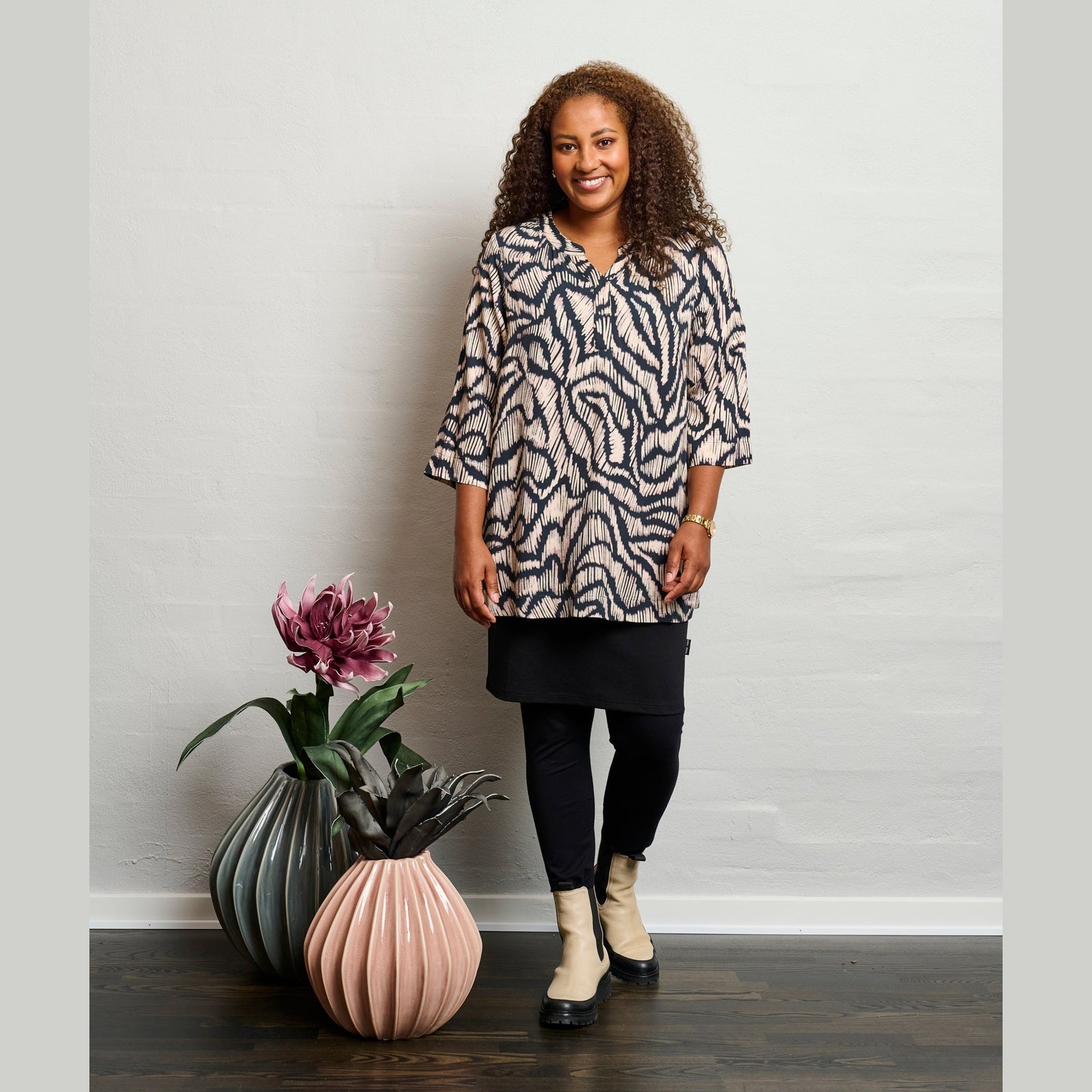 Pont Neuf PNFrancy Tea Bluser 2250 Rose