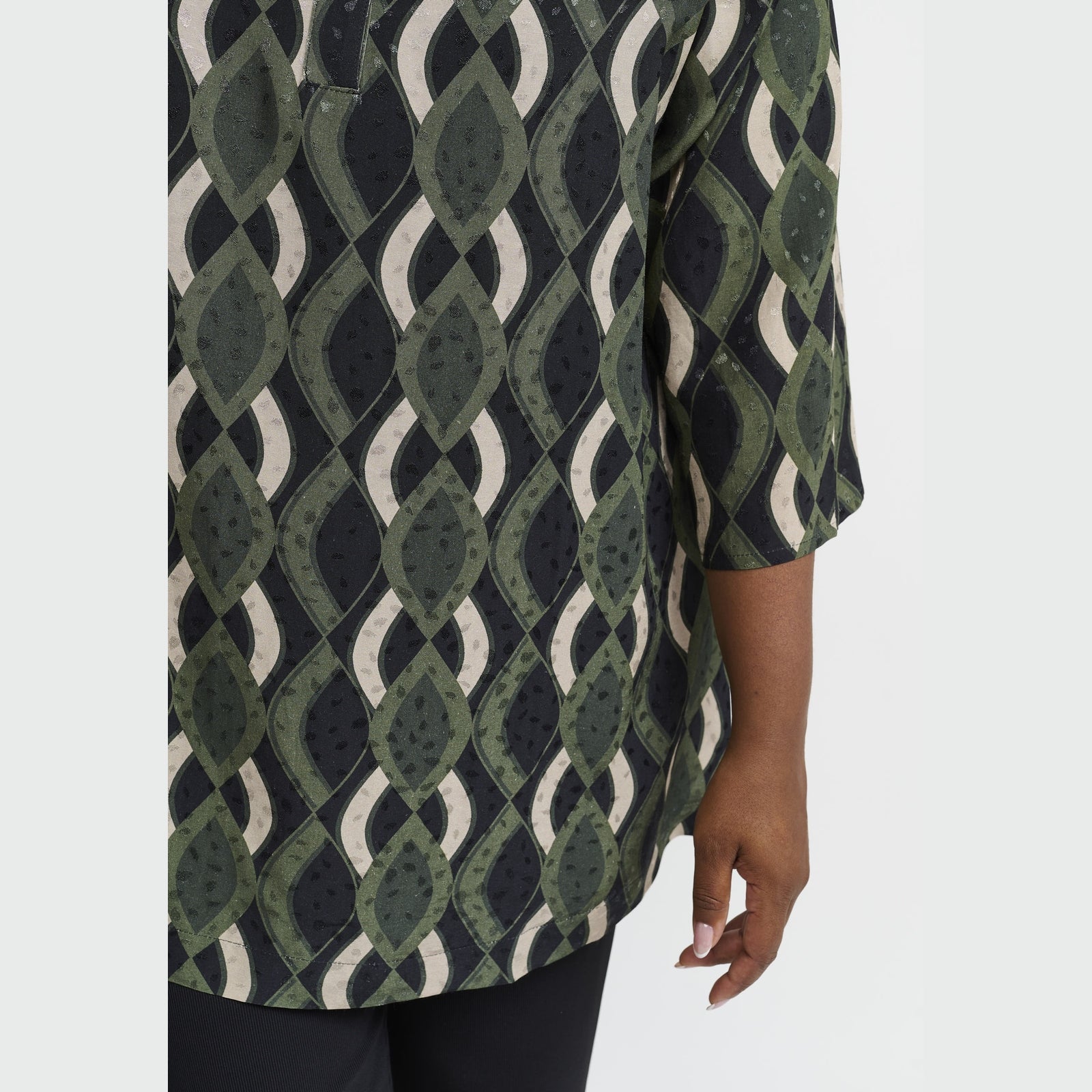 Pont Neuf PNFrancy Tea Bluser 3620 Forest Green