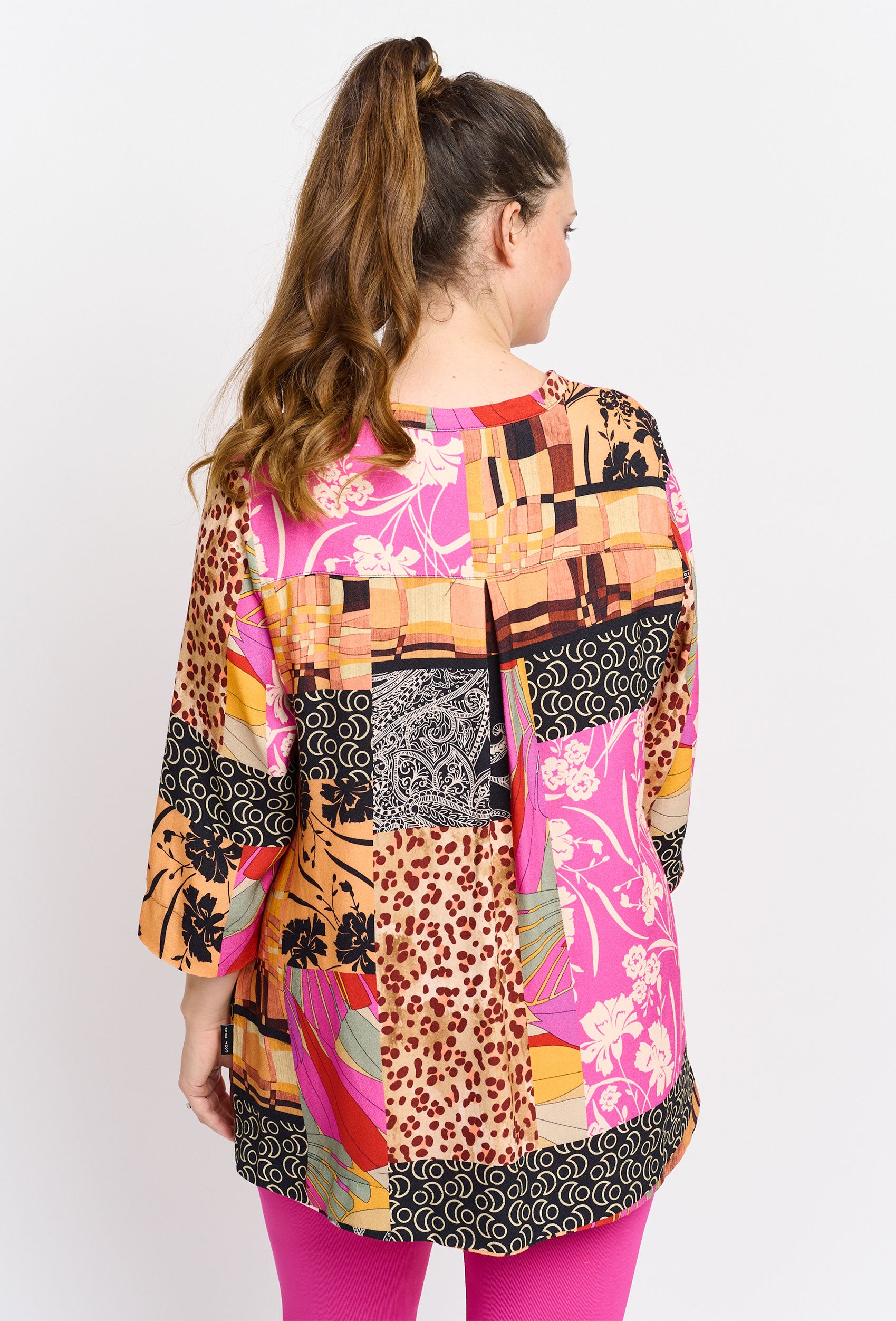 Pont Neuf PNFrancy Tea Tunikaer 163 Fuchsia