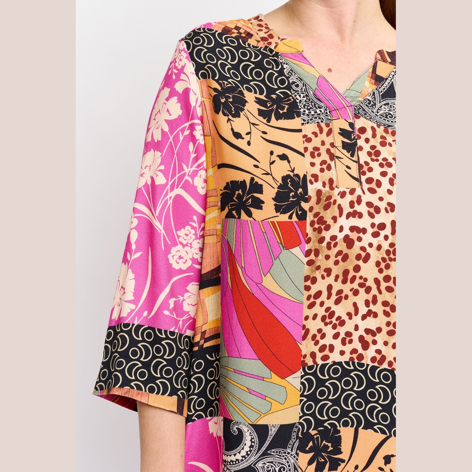 Pont Neuf PNFrancy Tea Tunikaer 163 Fuchsia