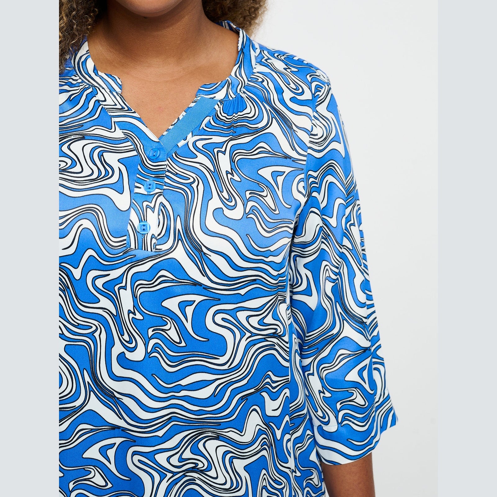Pont Neuf PNFrancy Tea Tunikaer 5750 sapphire blue