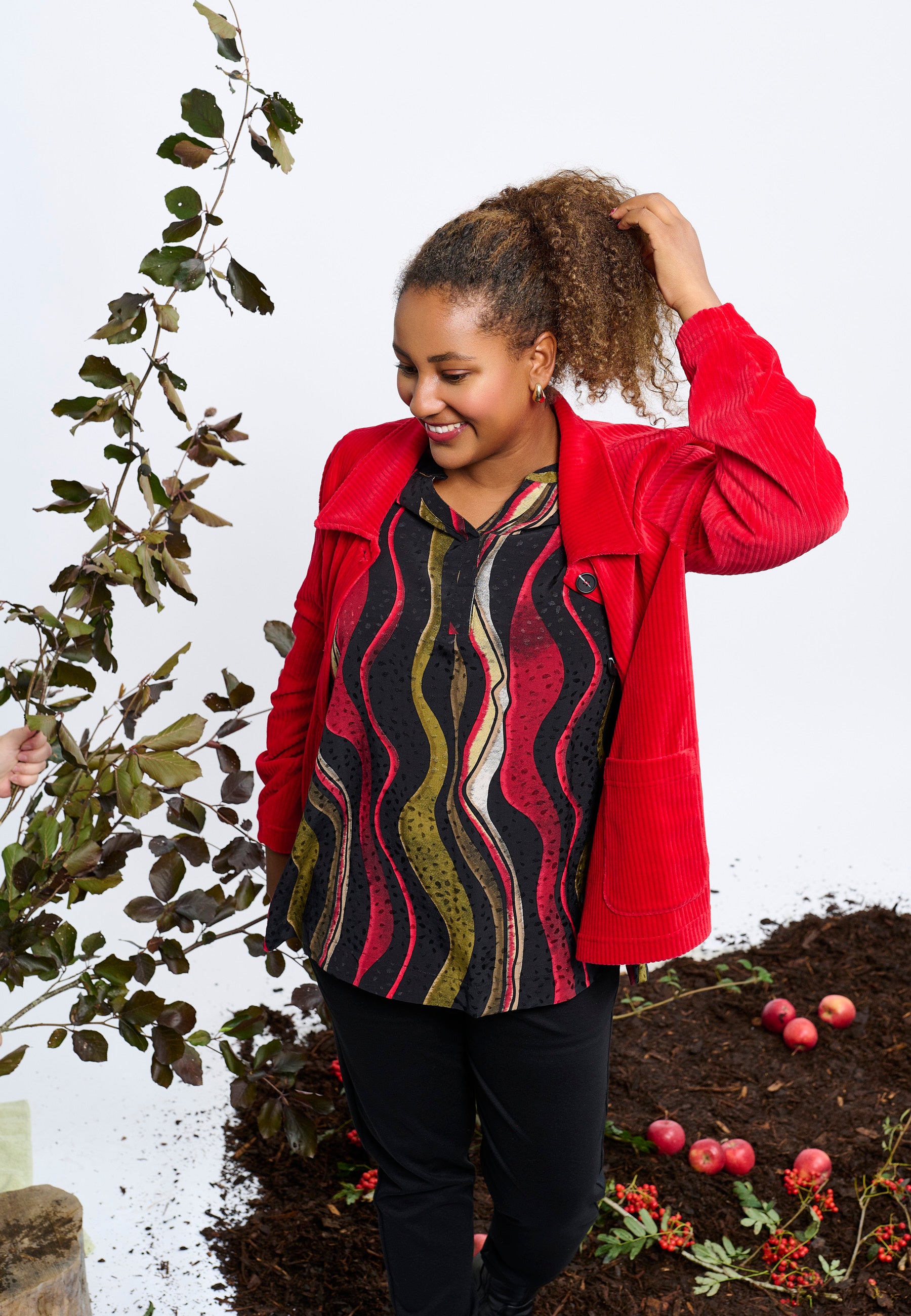 Pont Neuf PNFrancy Tea Tunikaer 2600 Deep Red