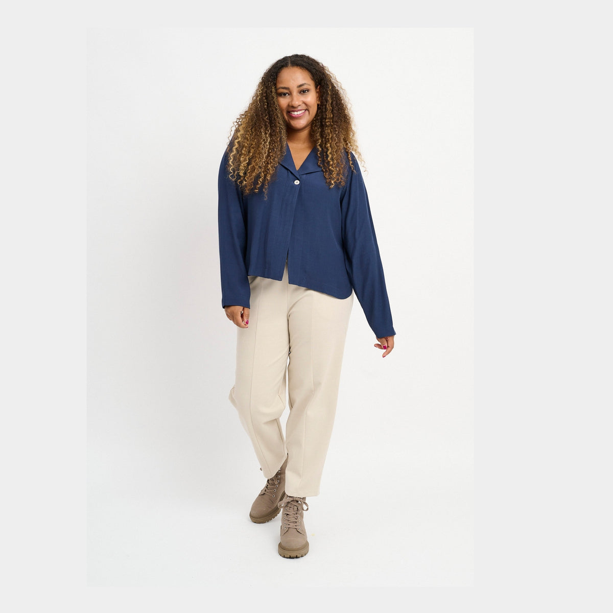 Pont Neuf PNFreda Cardigan 5999 NAVY BLUE
