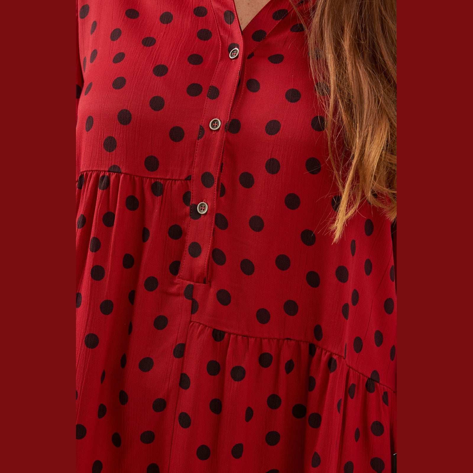 Pont Neuf PNGabriella Tunikaer 354 Warm Red