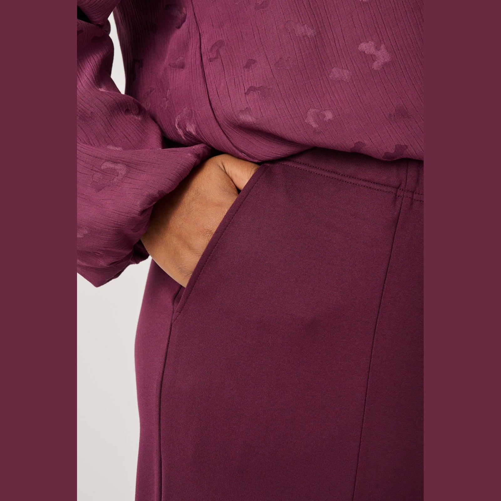 Pont Neuf PNGea Bukser 7880 Plum