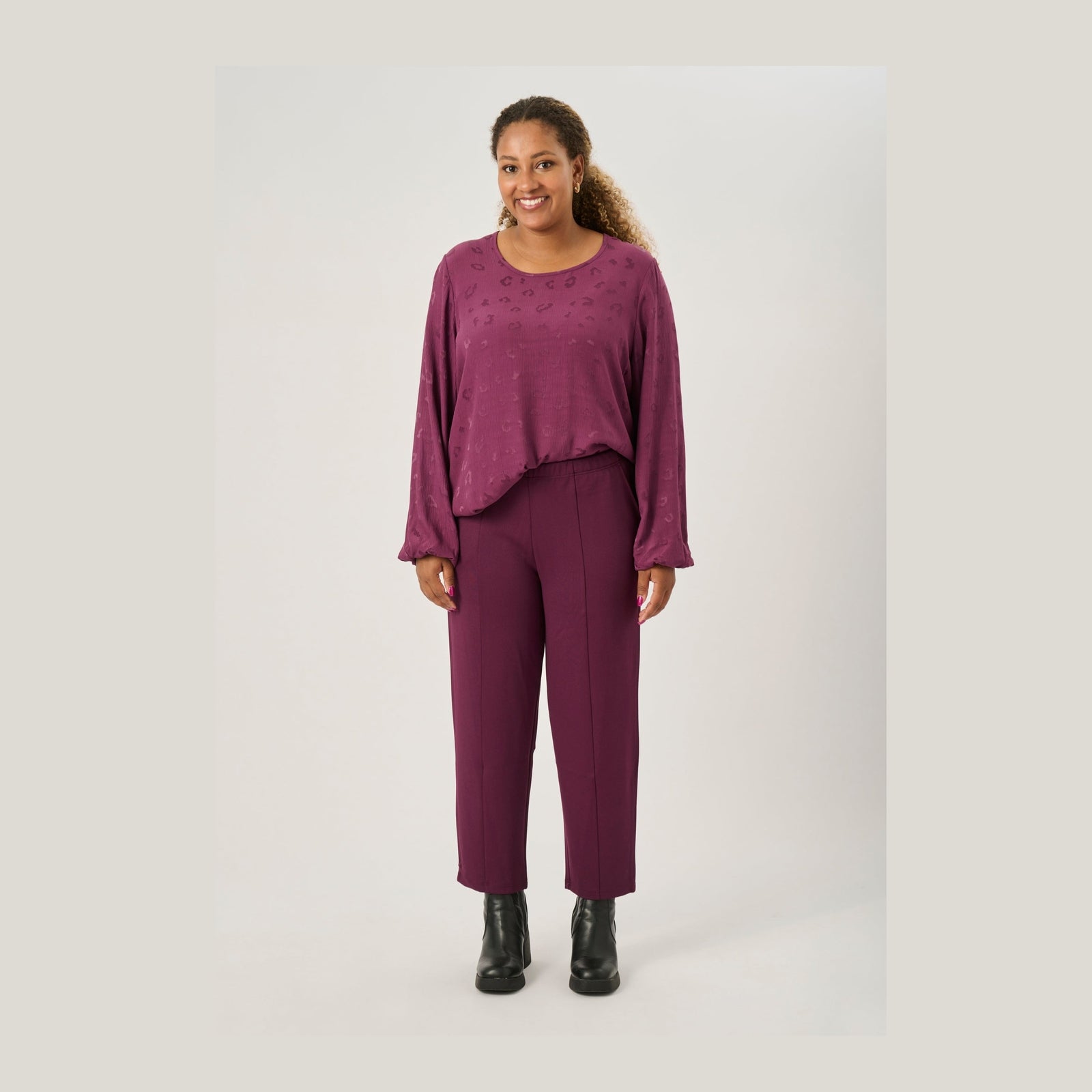 Pont Neuf PNGea Bukser 7880 Plum