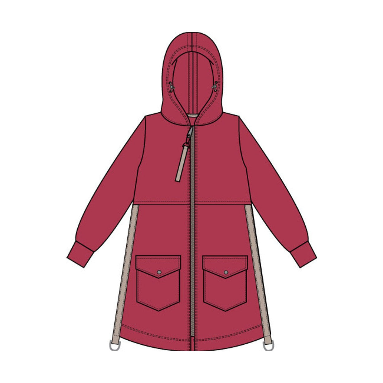 Pont Neuf PNGun Jakker 2451 Rose Red
