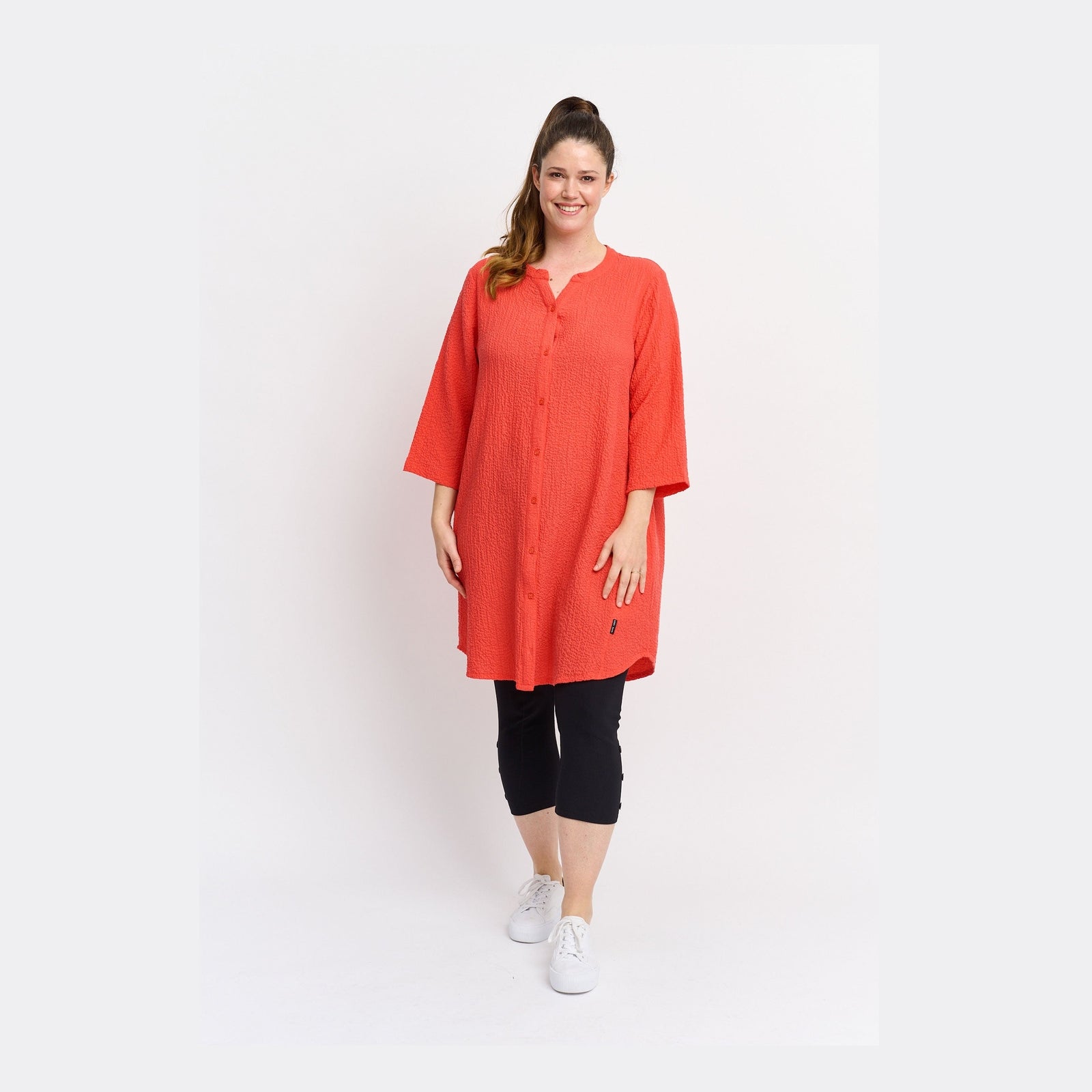 Pont Neuf PNGunvar Skjortebluser 055 Coral red