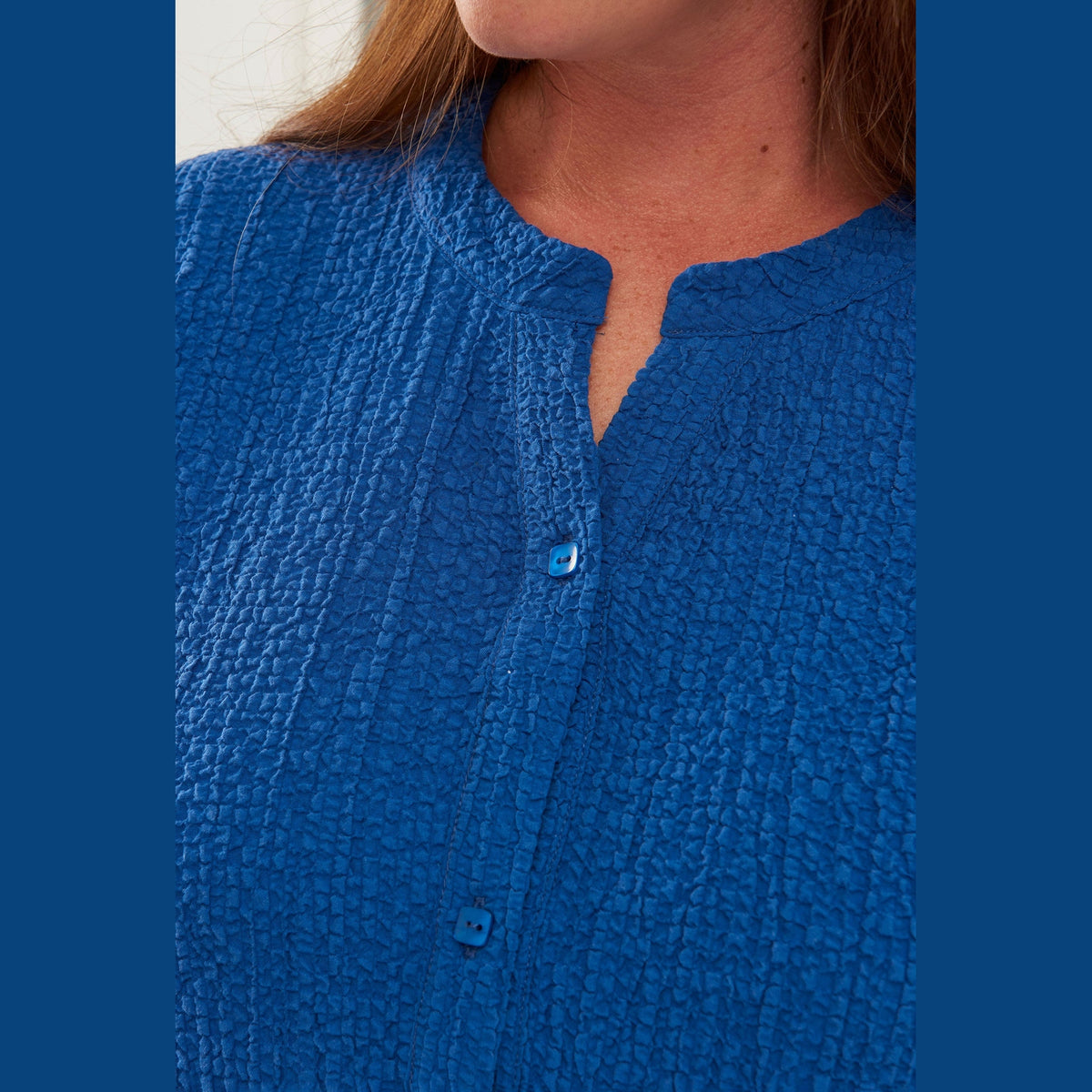 Pont Neuf PNGunvar Skjortebluser 266 Cobalt Blue