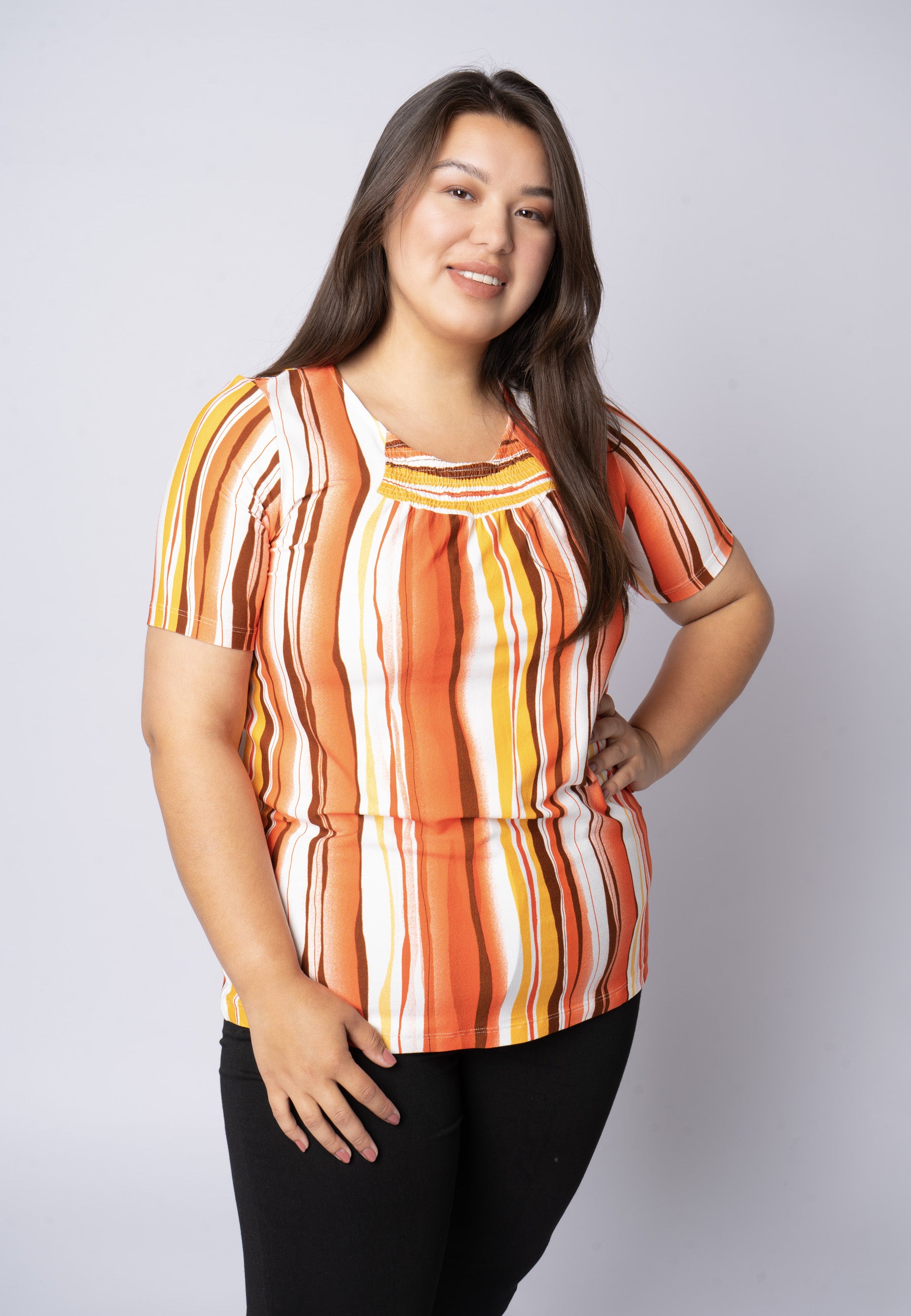 Pont Neuf PNGurli T-Shirt 228 Safran