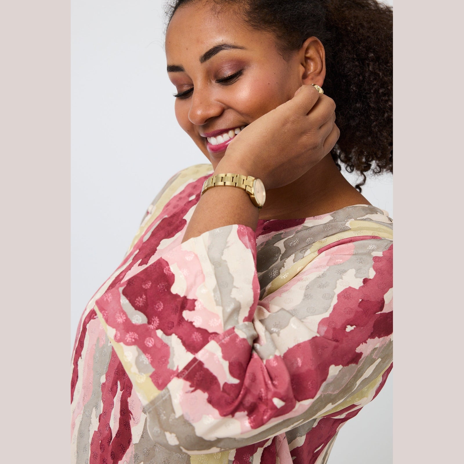 Pont Neuf PNHadil Bluser 6620 Dark Pink
