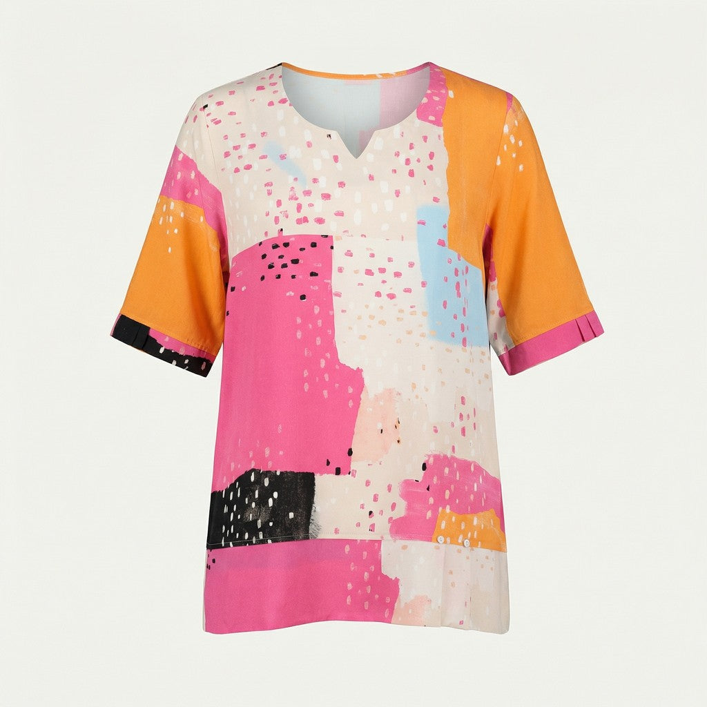 Pont Neuf PNHadil Sia Bluser 6450 Fuchsia Pink