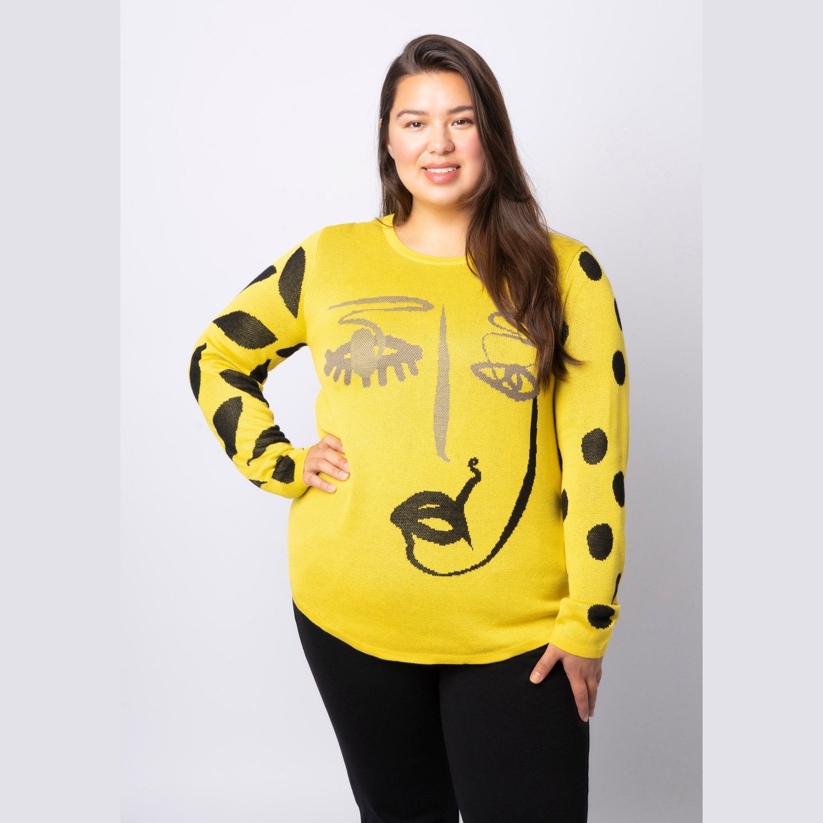 Pont Neuf PNHanife Knit Pullover 211 Sour