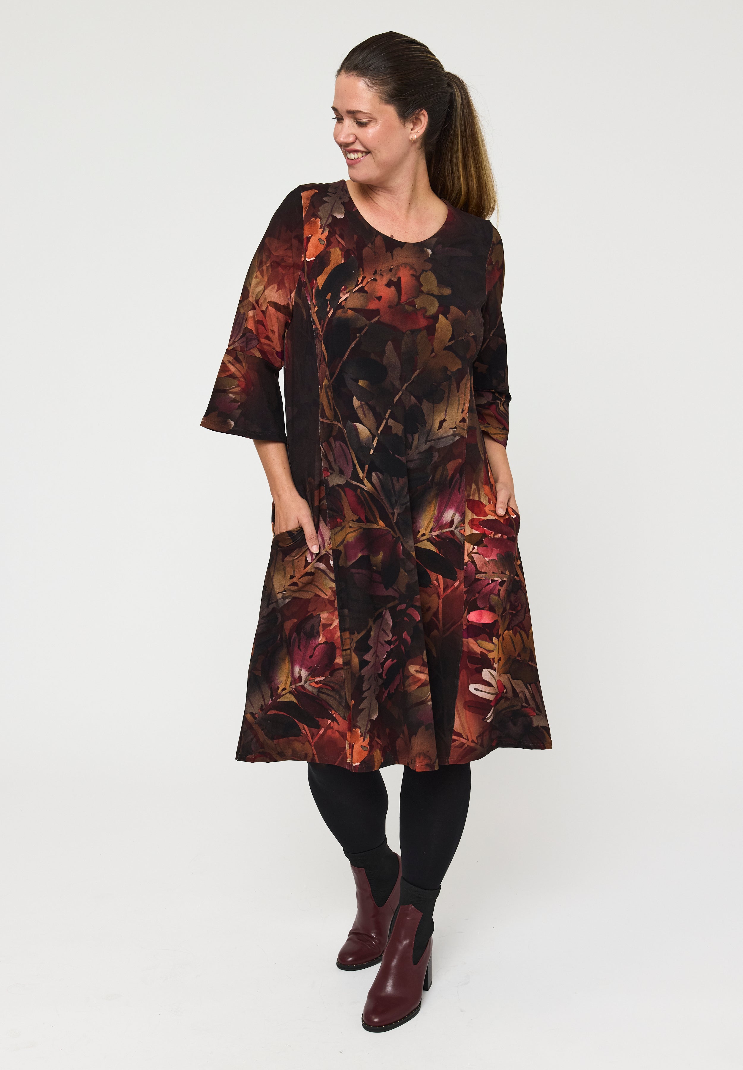 Pont Neuf PNHanin Kjoler 2999 BORDEAUX RED