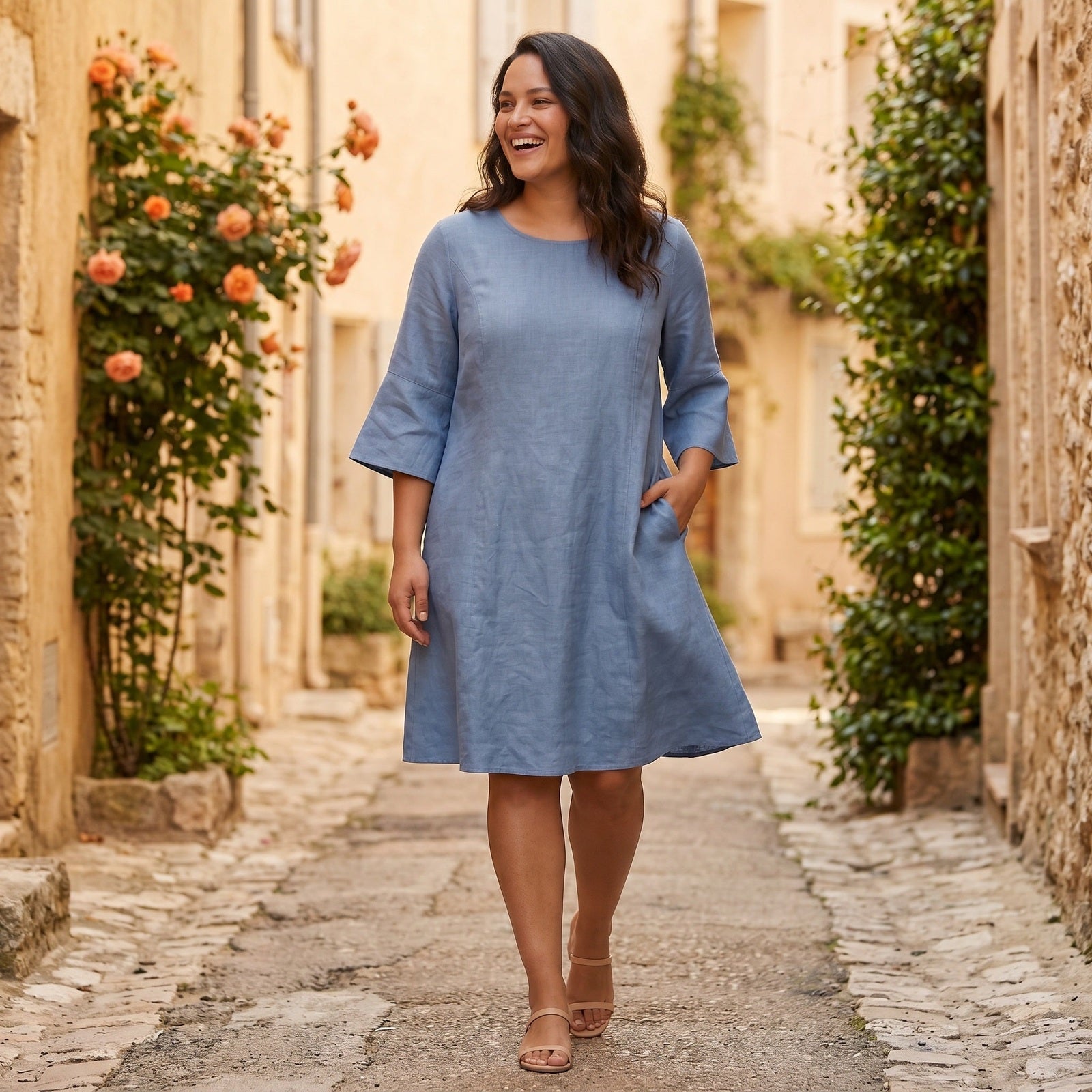 Pont Neuf PNHarriet Kjoler 5501 DENIM BLUE