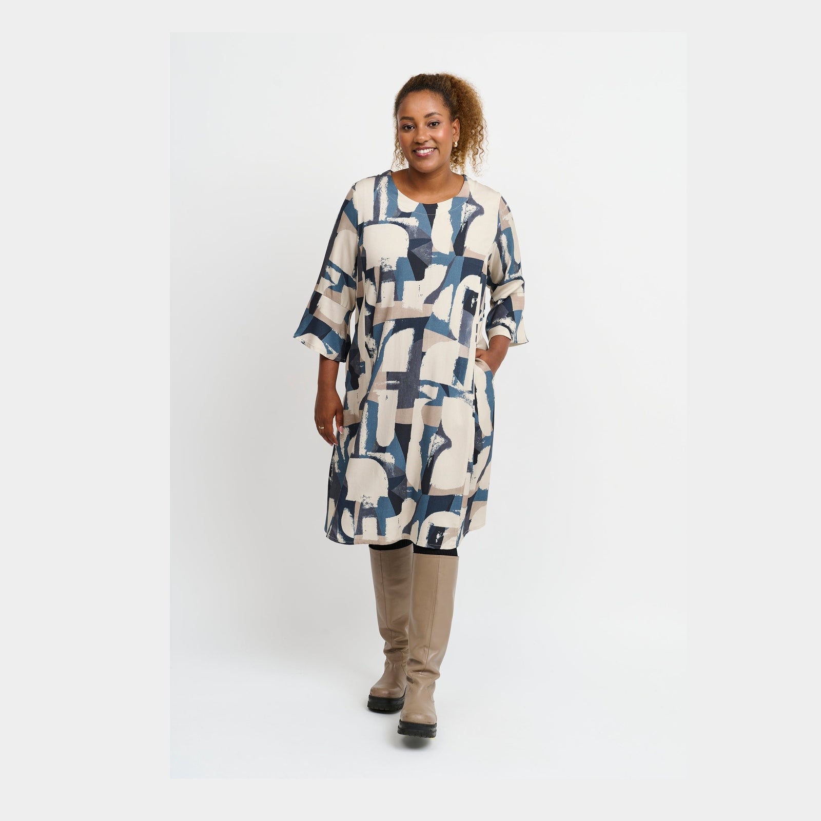 Pont Neuf PNHarriet Kjoler 5555 Steel Blue
