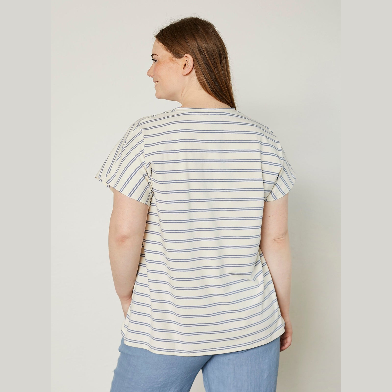 Pont Neuf PNHawi T-Shirt 5501 DENIM BLUE