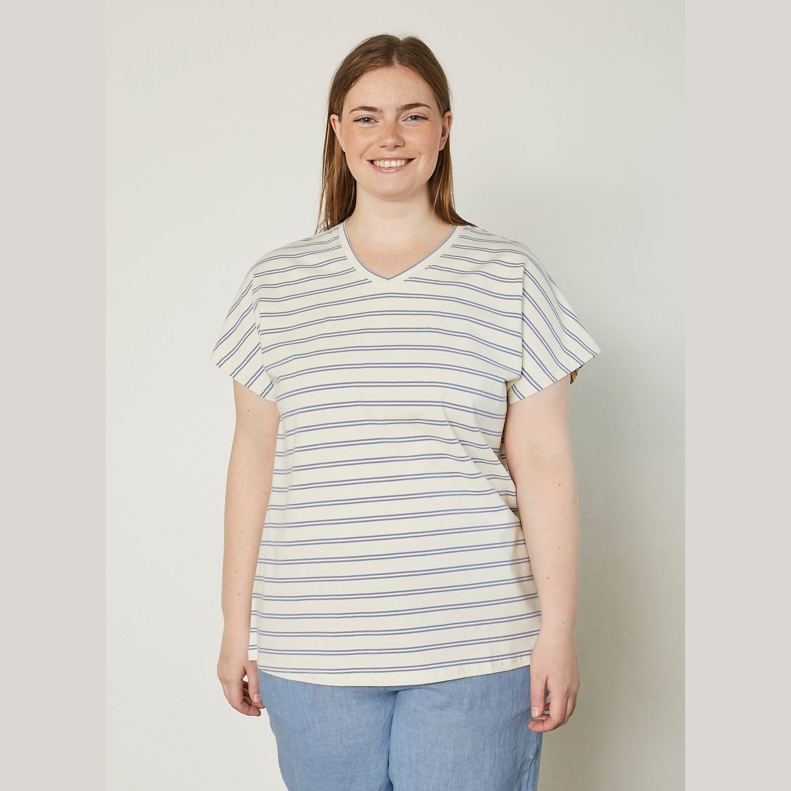 Pont Neuf PNHawi T-Shirt 5501 DENIM BLUE