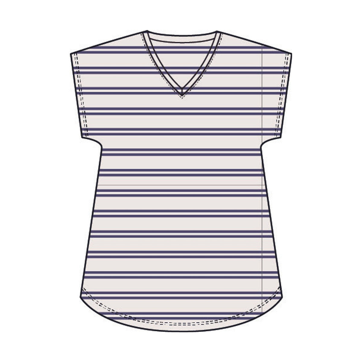 Pont Neuf PNHawi T-Shirt 5999 NAVY BLUE