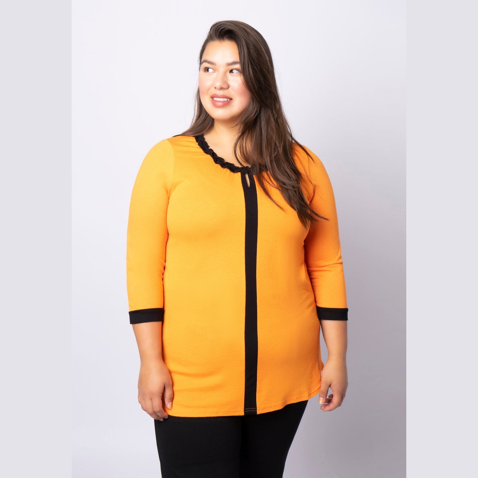 Pont Neuf PNHeike Bluser 242 Sunny Orange