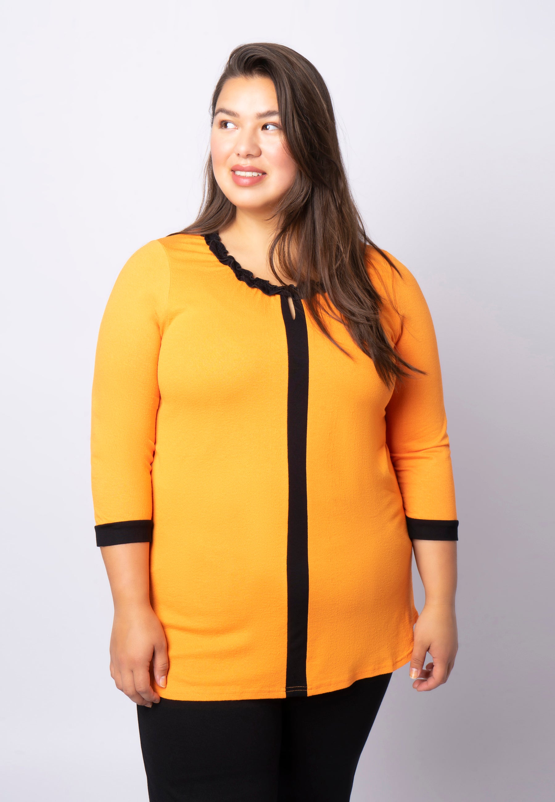 Pont Neuf PNHeike Bluser 242 Sunny Orange