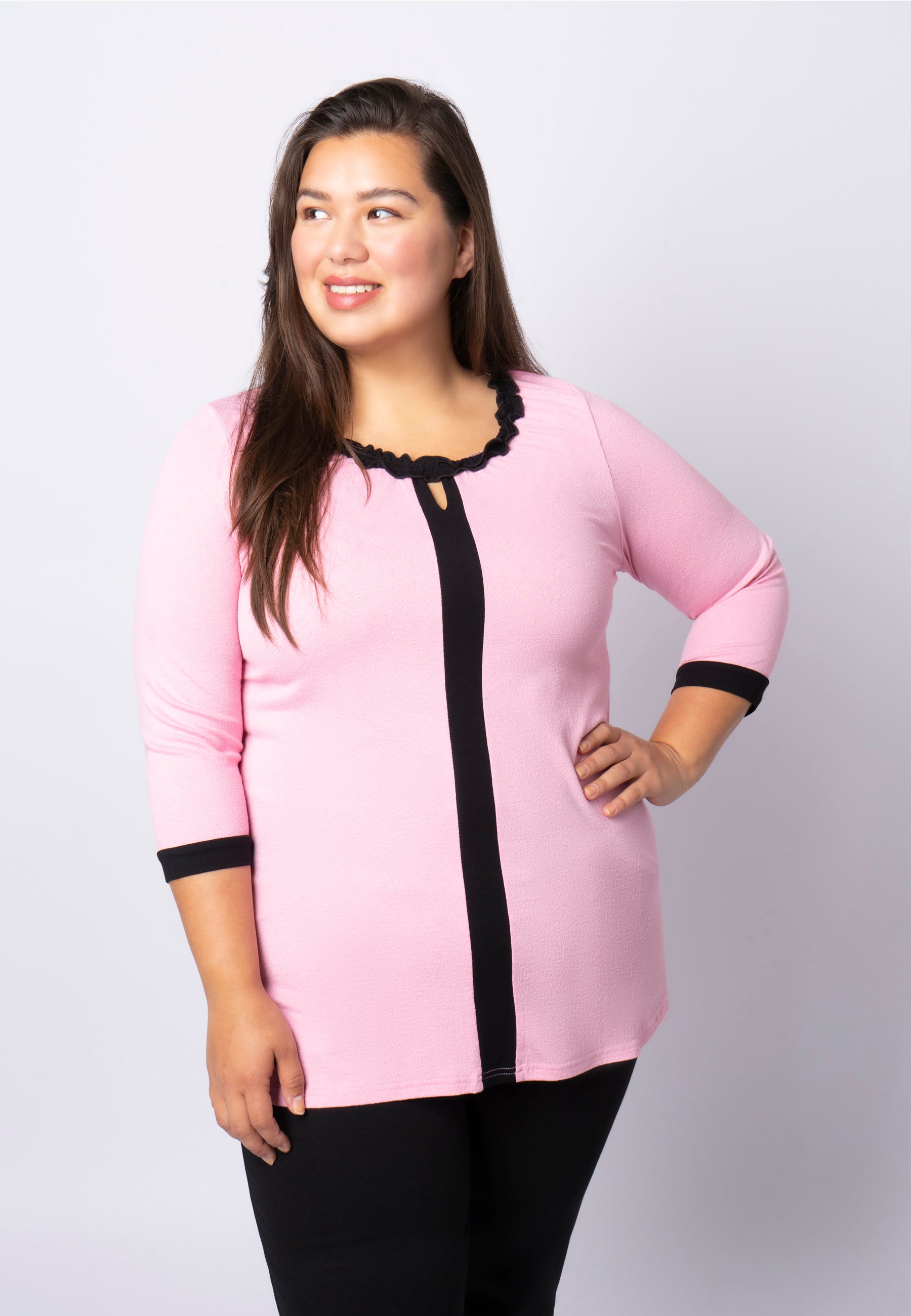 Pont Neuf PNHeike Bluser 343 Bright Rose