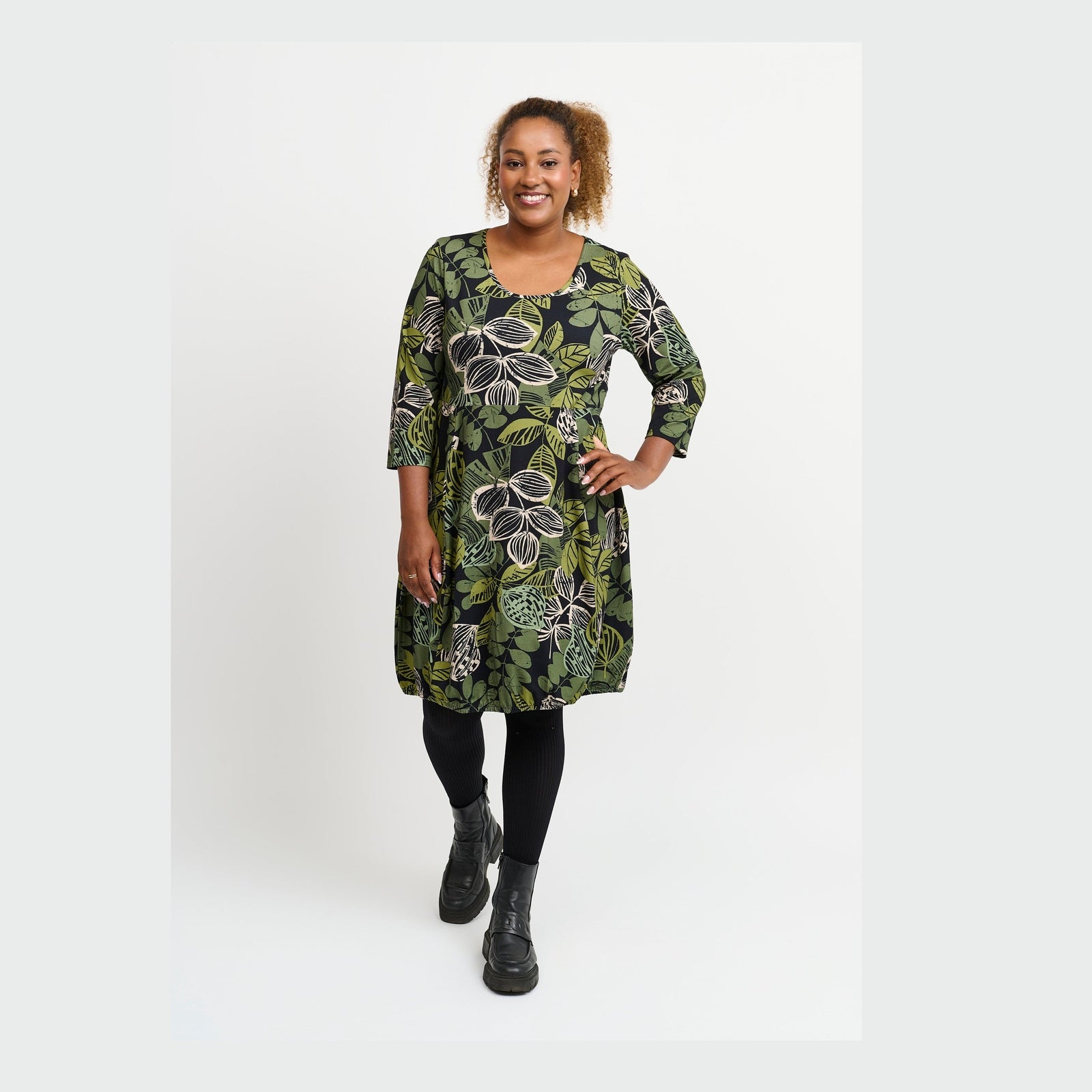 Pont Neuf PNHilda Kjoler 3620 Forest Green