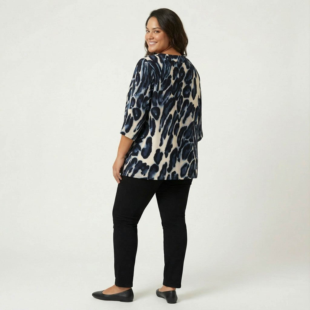 Pont Neuf PNHilma Bluser 5275 Denim blue