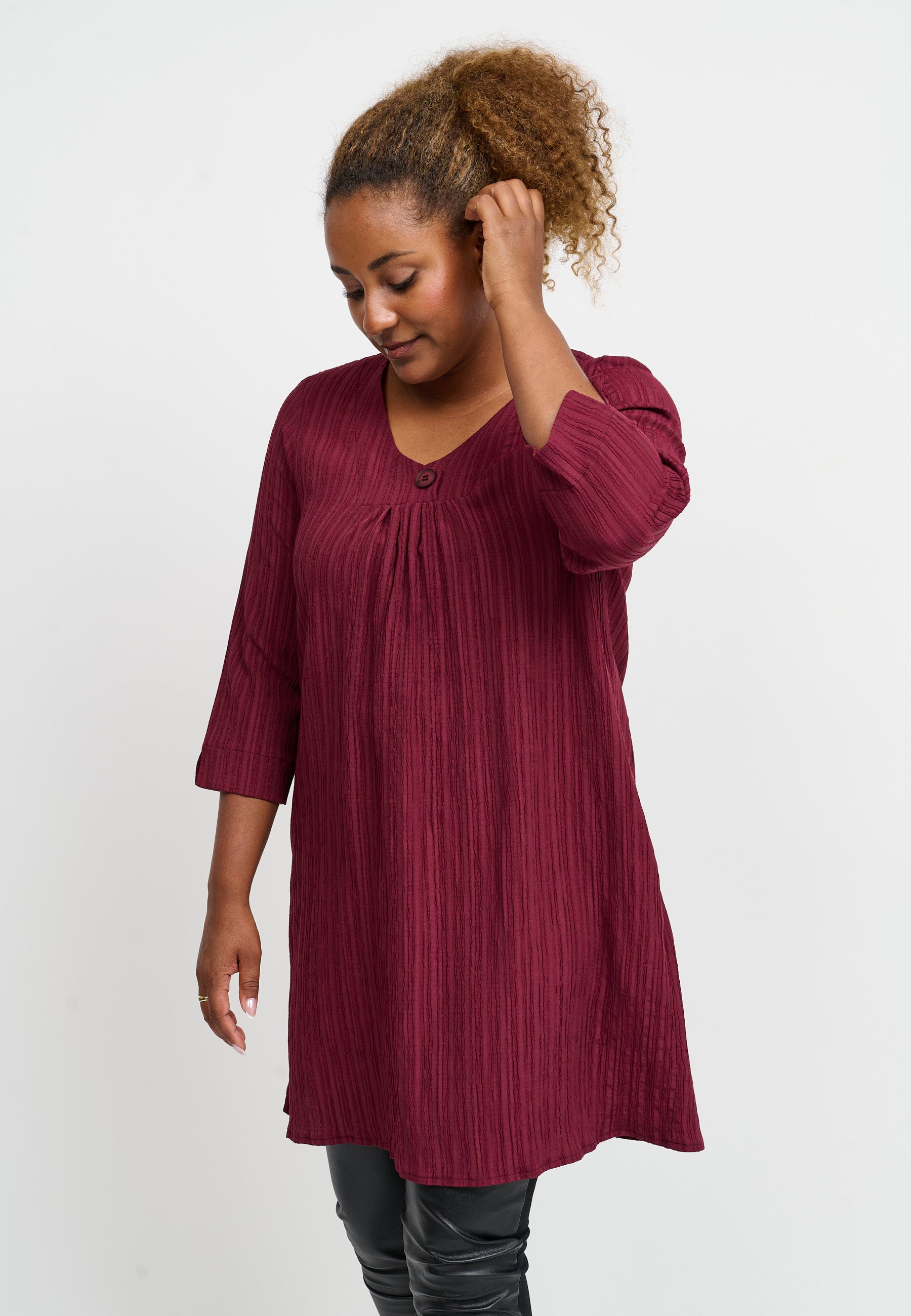 Pont Neuf PNHinda Tunikaer 2999 BORDEAUX RED