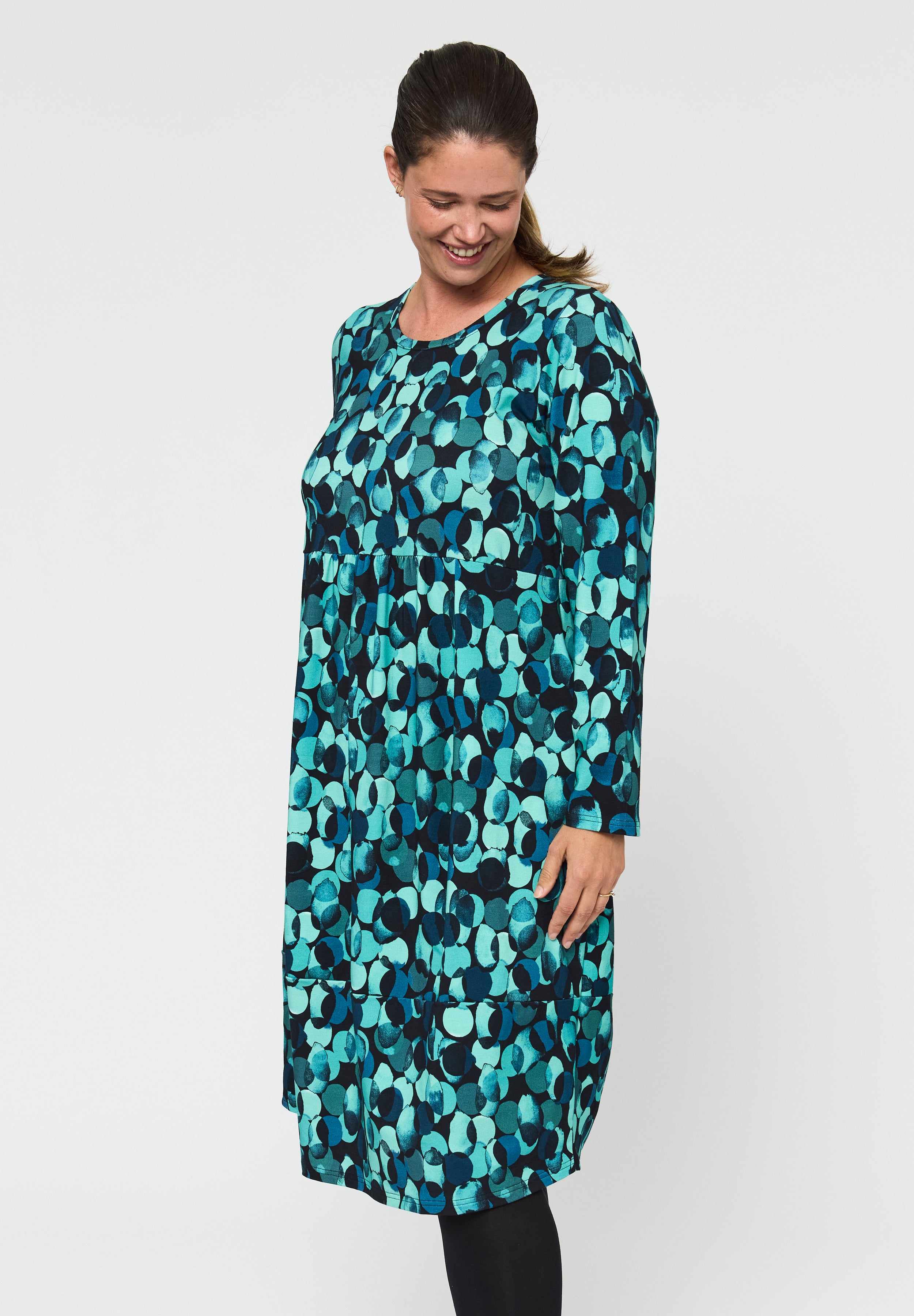 Pont Neuf PNImila Kjoler 5052 Petrol Blue