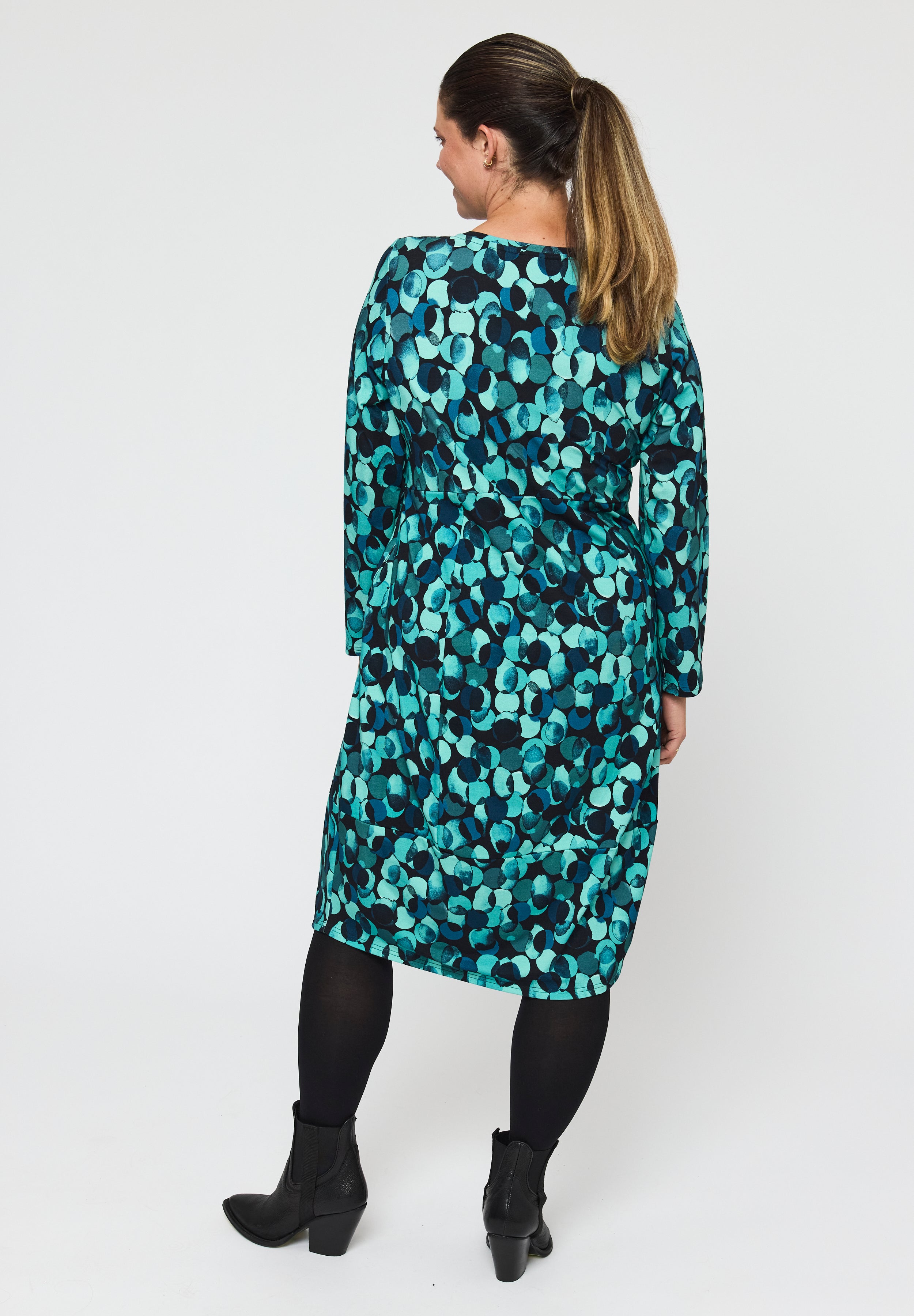 Pont Neuf PNImila Kjoler 5052 Petrol Blue