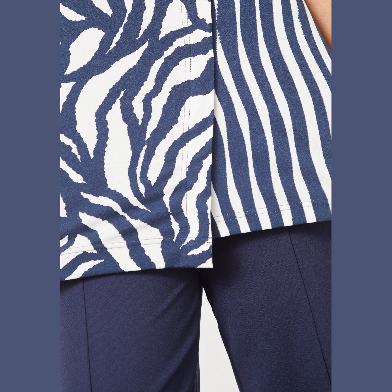 Pont Neuf PNInessa Sia T-Shirt 5999 NAVY BLUE