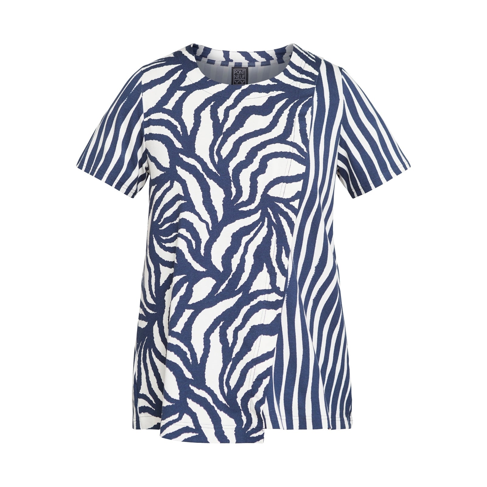 Pont Neuf PNInessa Sia T-Shirt 5999 NAVY BLUE