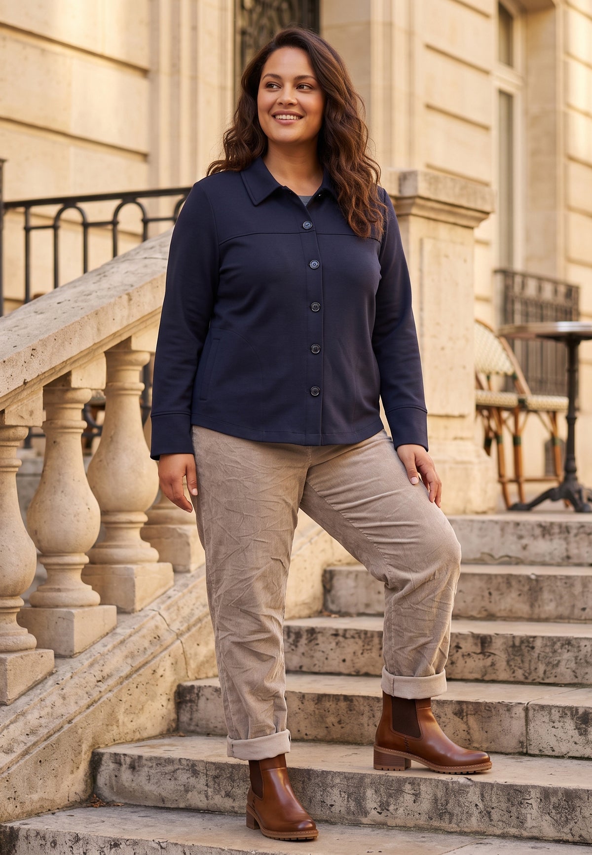 Pont Neuf PNInna Jakker 574 Navy