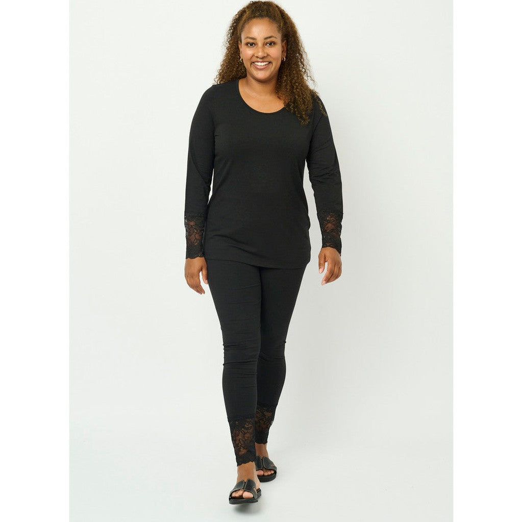 Pont Neuf PNIrene Bluser 9999 BLACK