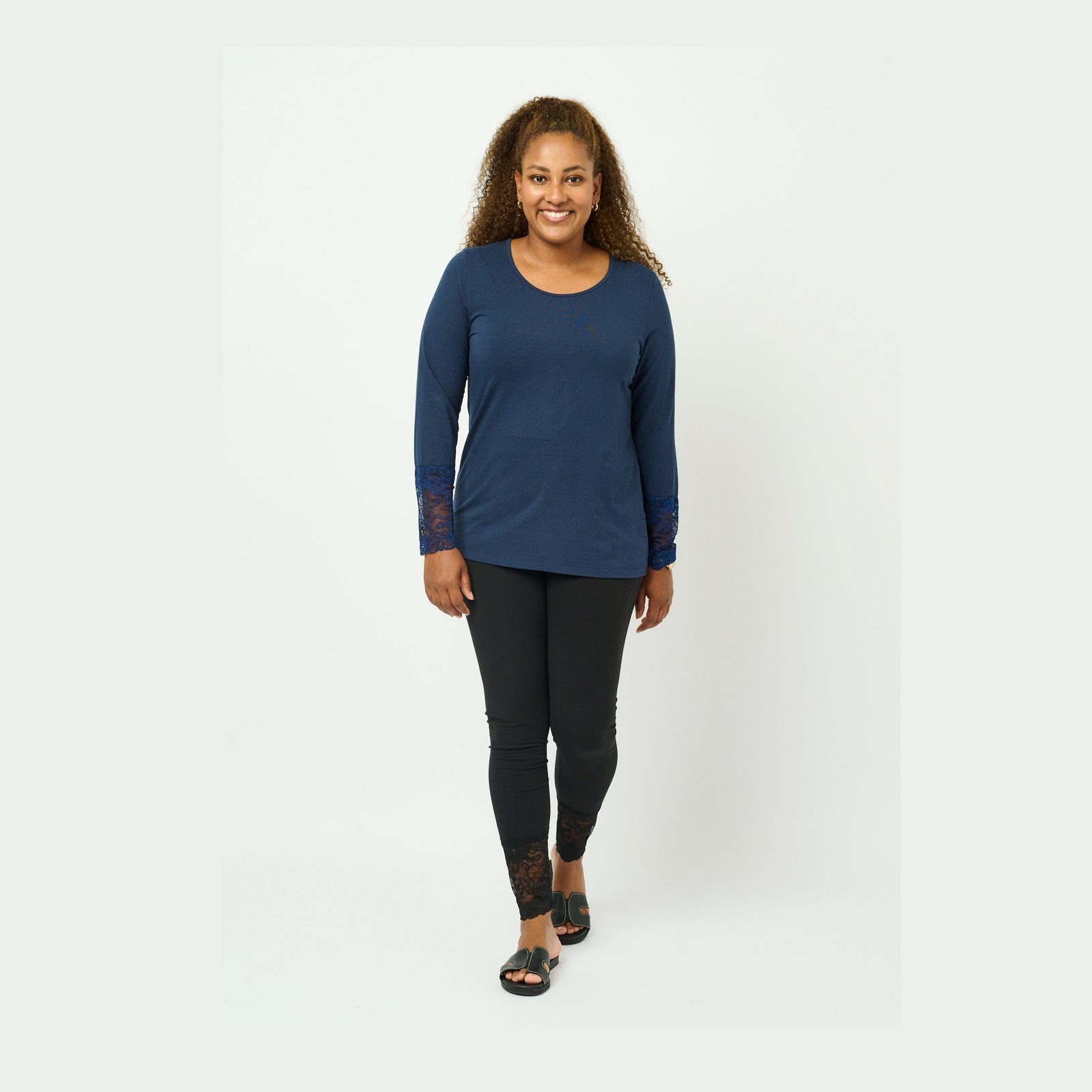 Pont Neuf PNIrene T-Shirt 5999 NAVY BLUE