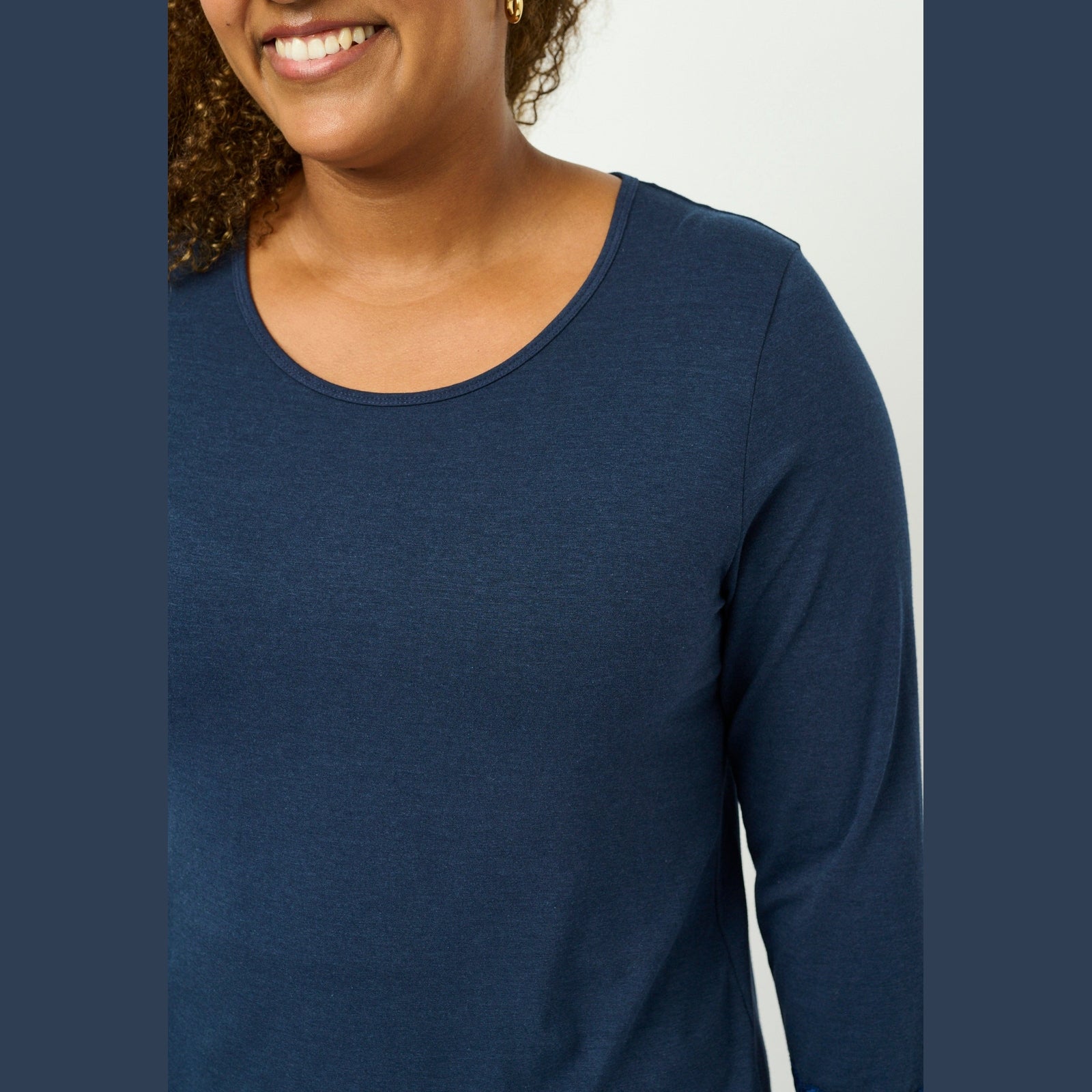Pont Neuf PNIrene T-Shirt 5999 NAVY BLUE