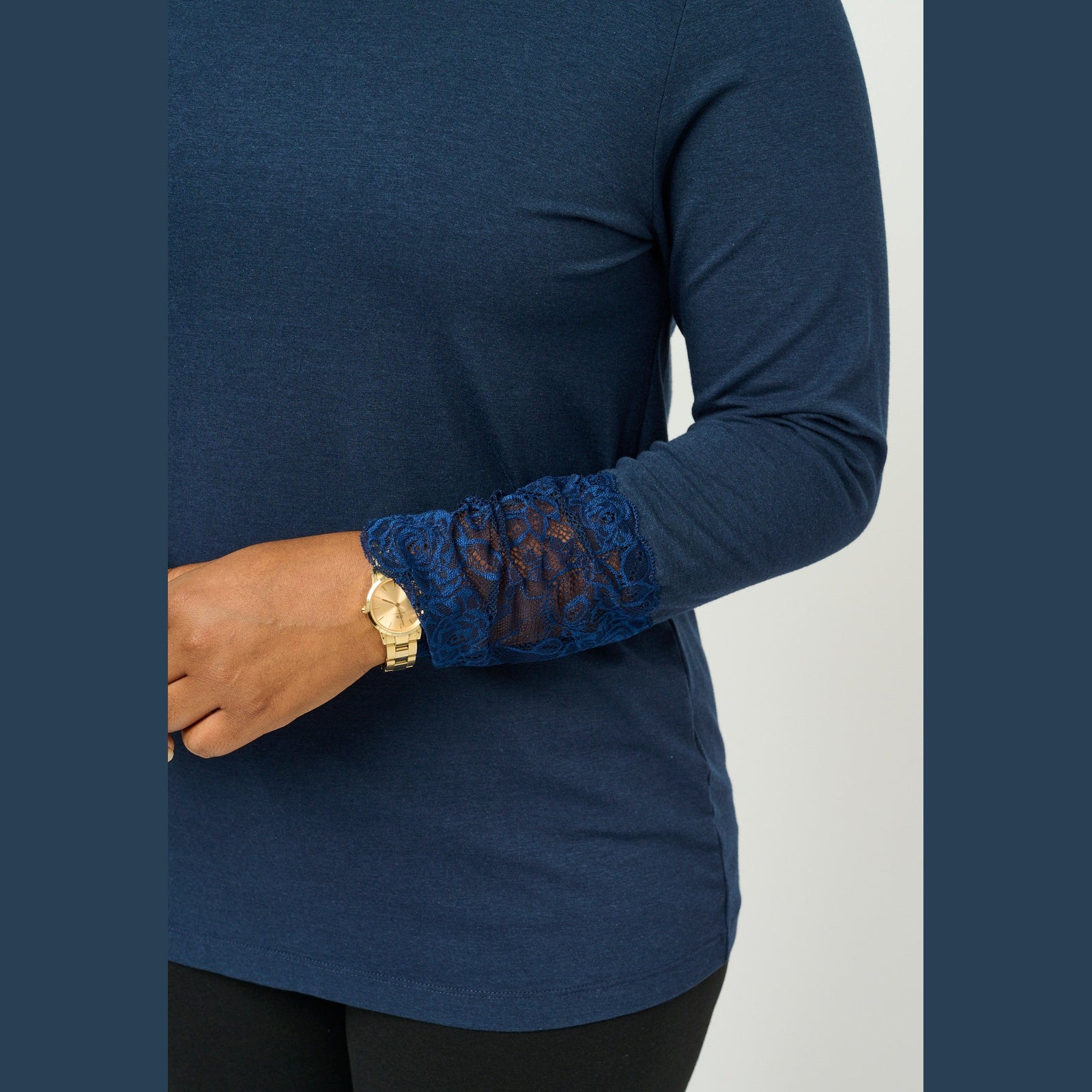 Pont Neuf PNIrene T-Shirt 5999 NAVY BLUE