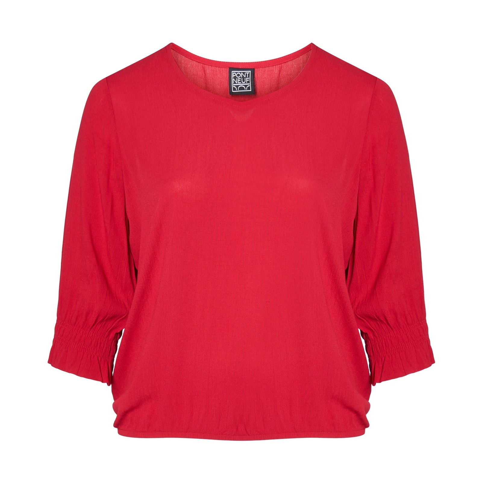 Pont Neuf PNIrvine Bluser 354 Warm Red