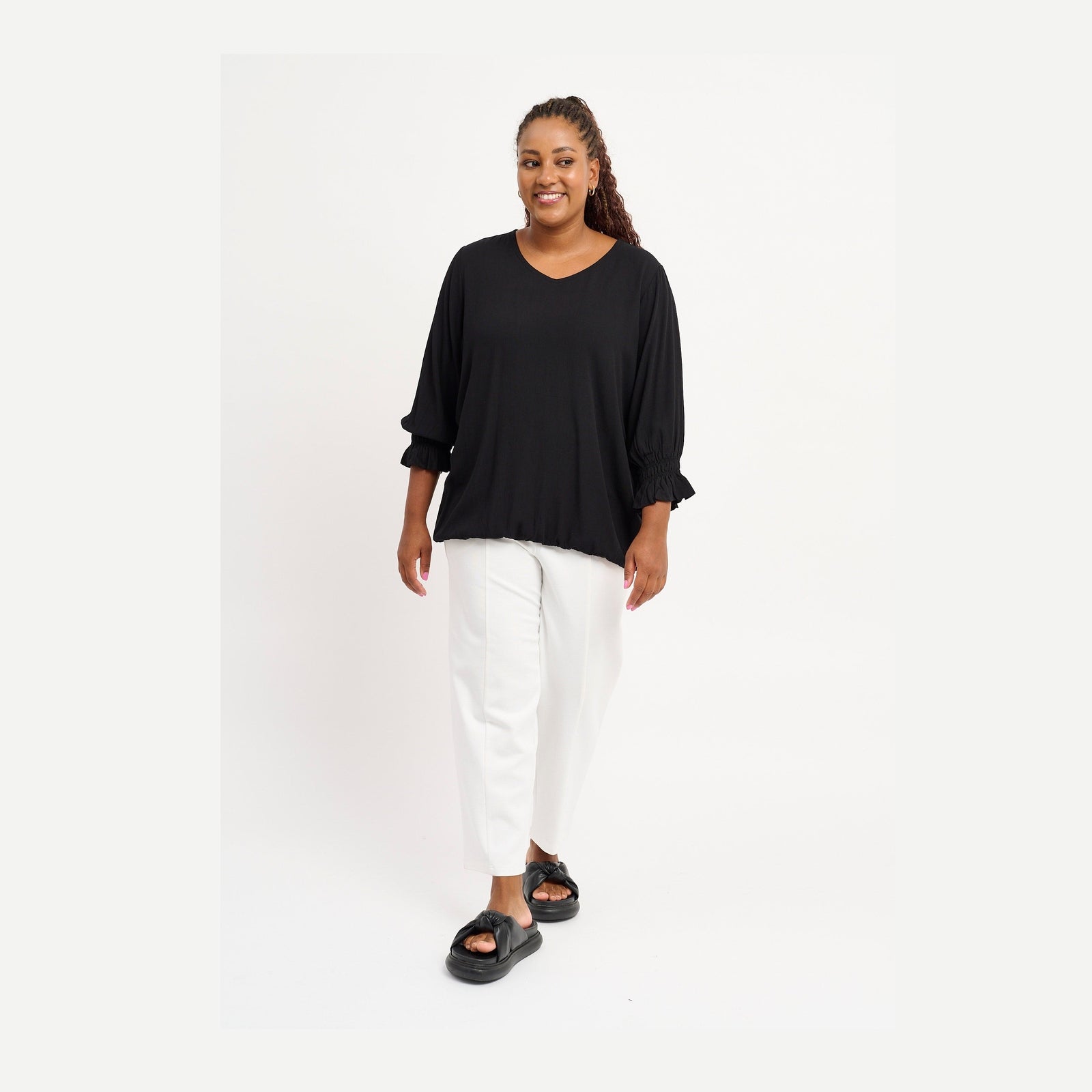 Pont Neuf PNIrvine Bluser 9999 BLACK